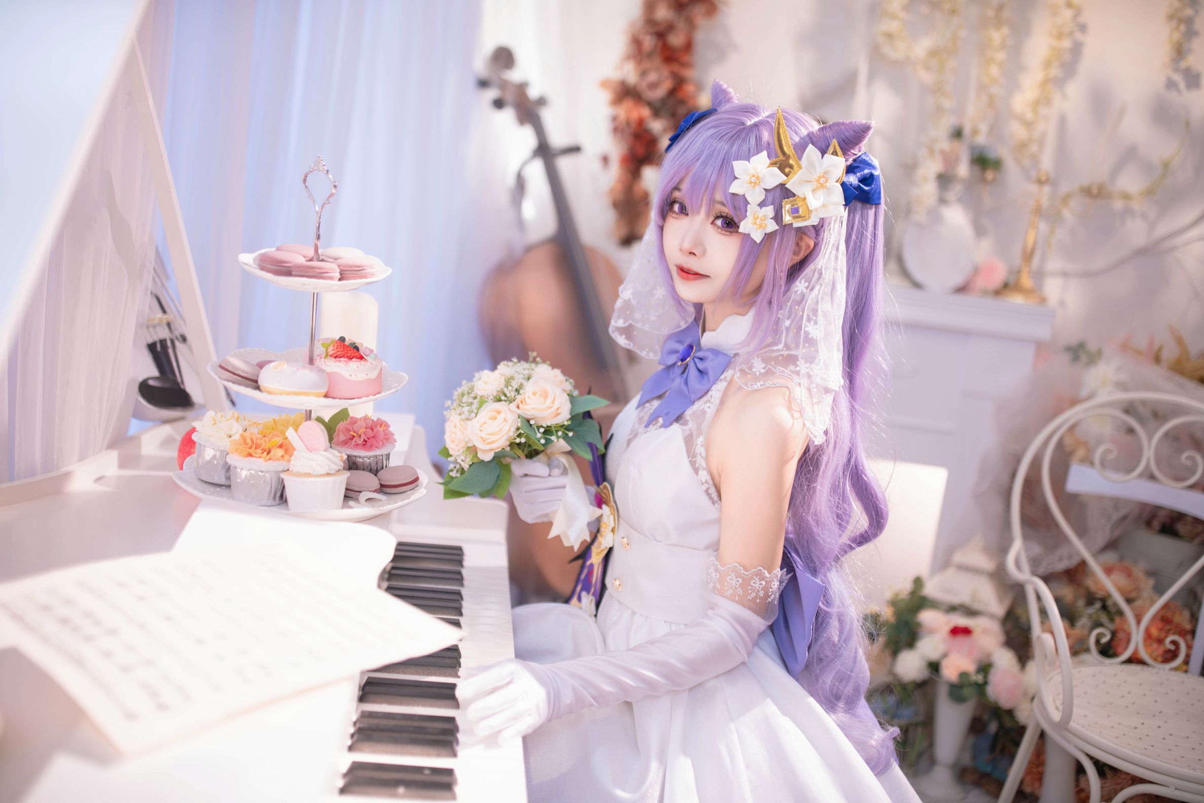 艾西aiwest---刻晴花嫁-40P-545MB-06-10