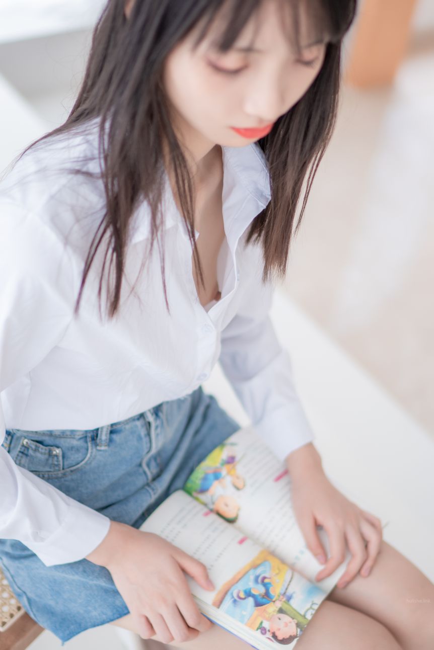 西瓜murmure西瓜少女-2021-04-29-牛仔裙-125P1V-12-19