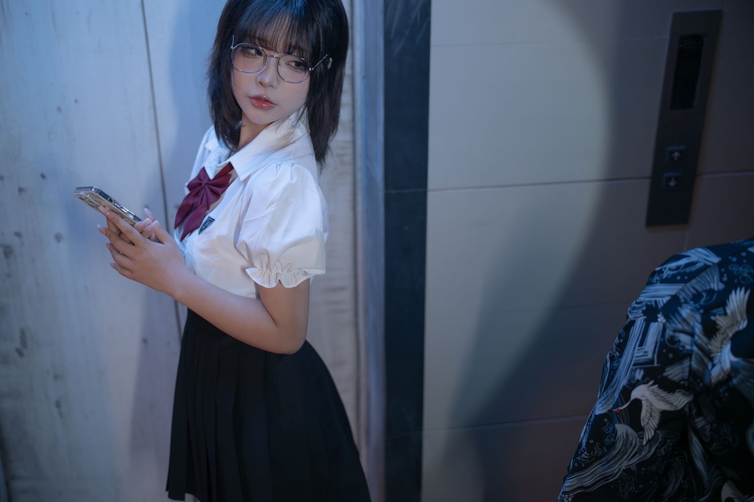 yuuhui玉汇---电梯间-尾行-164P1V-08-09