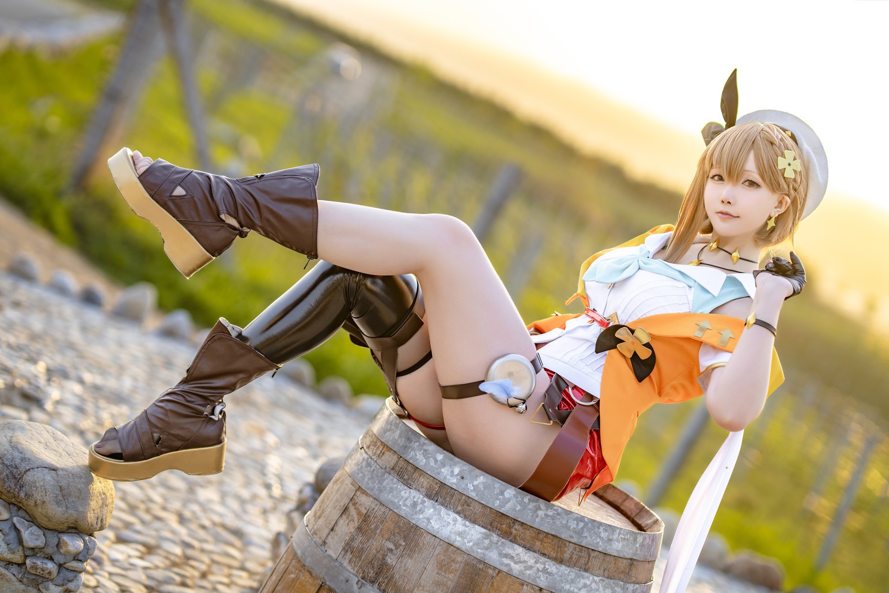 Cosplay-星之迟迟Hoshilily-莱莎的炼金工坊-08-26