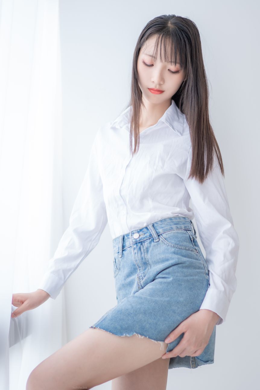 西瓜murmure西瓜少女-2021-04-29-牛仔裙-125P1V-12-19