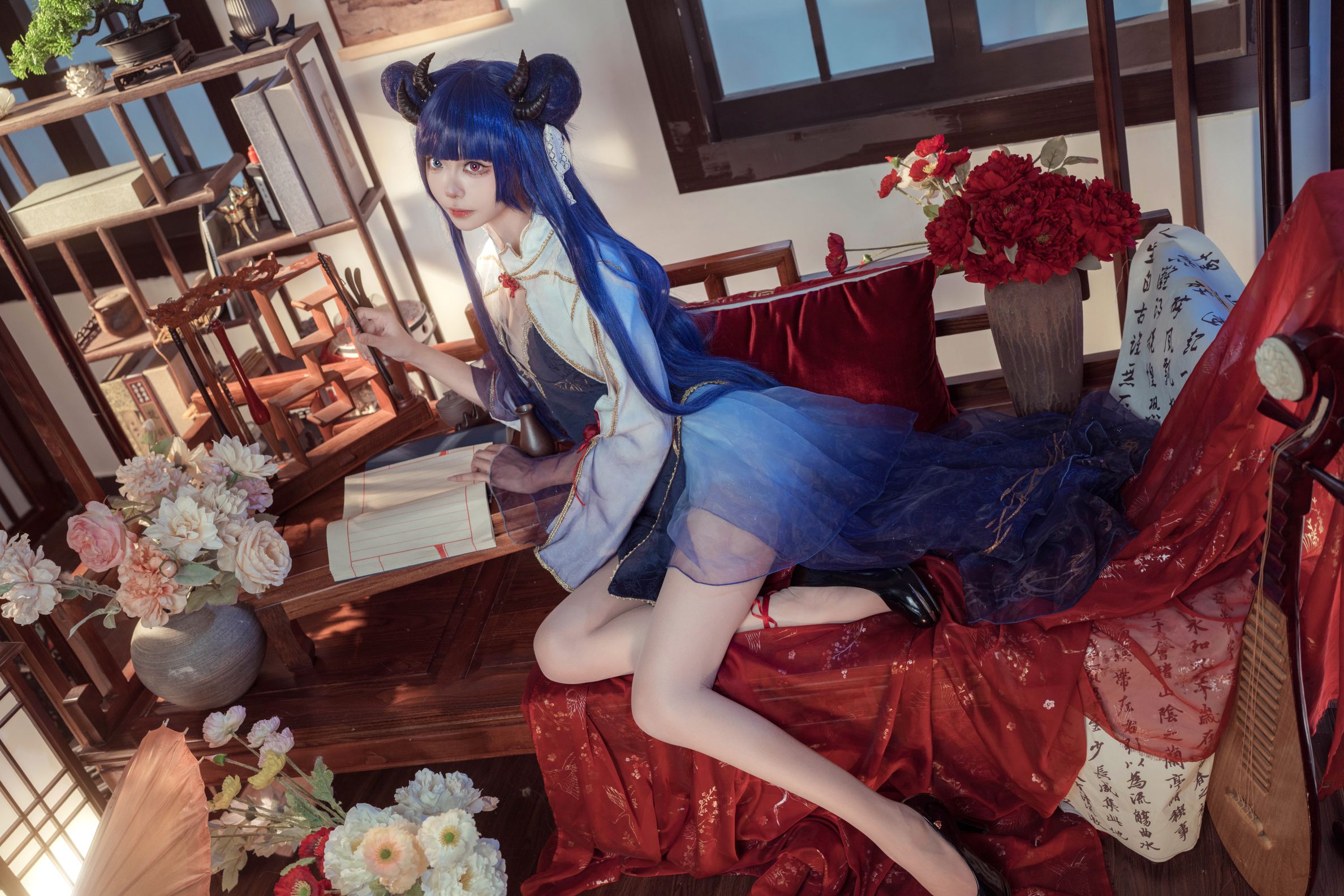 艾西Aiwest---伊吹新年旗袍-35P-910MB-06-11