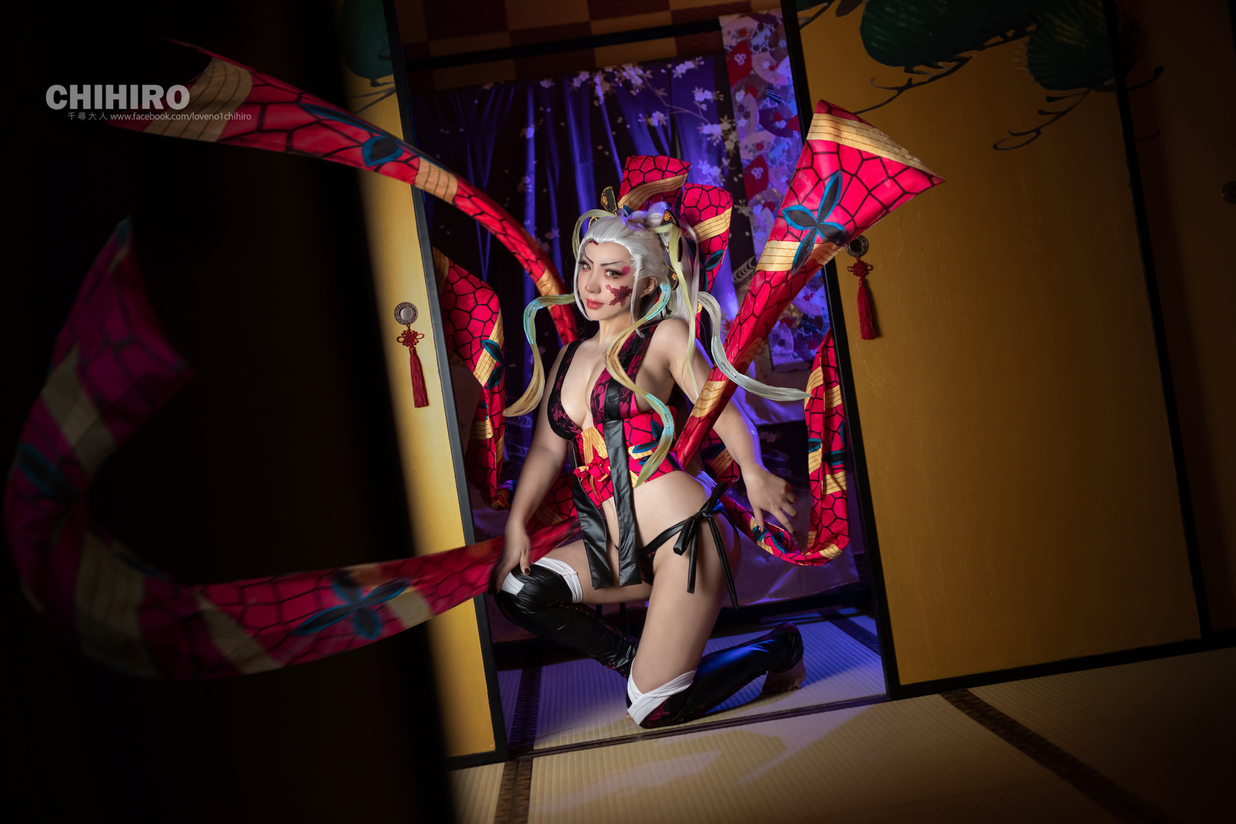 千尋-Chihiro-Chang-Cosplay-堕姫-Daki-8211-Demon-Slayer-03-25