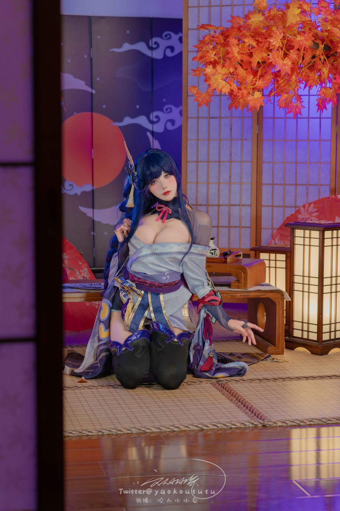 咬人小小兔咬一口兔娘---3月作品-原神雷电将军-76P1V-143G-04-07