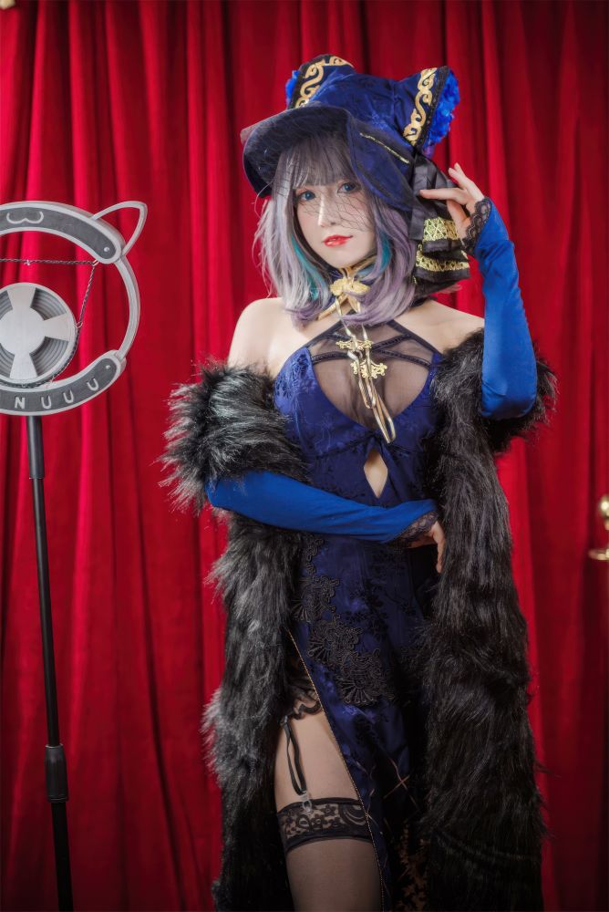 coser衣衣---碧蓝航线-柴郡旗袍-07-16