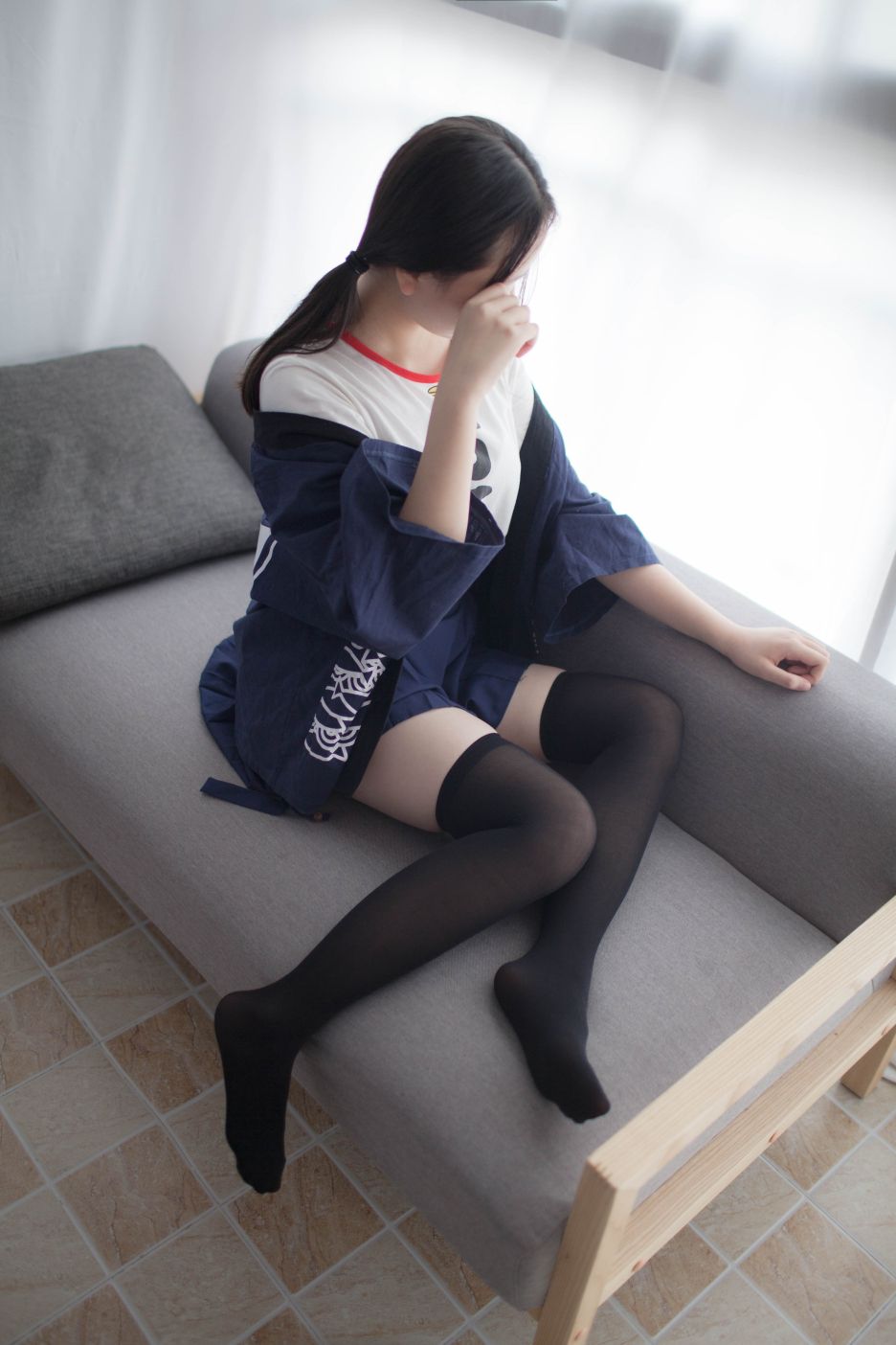 少女秩序写真-vol006-沙发过膝黑丝55P-01-10