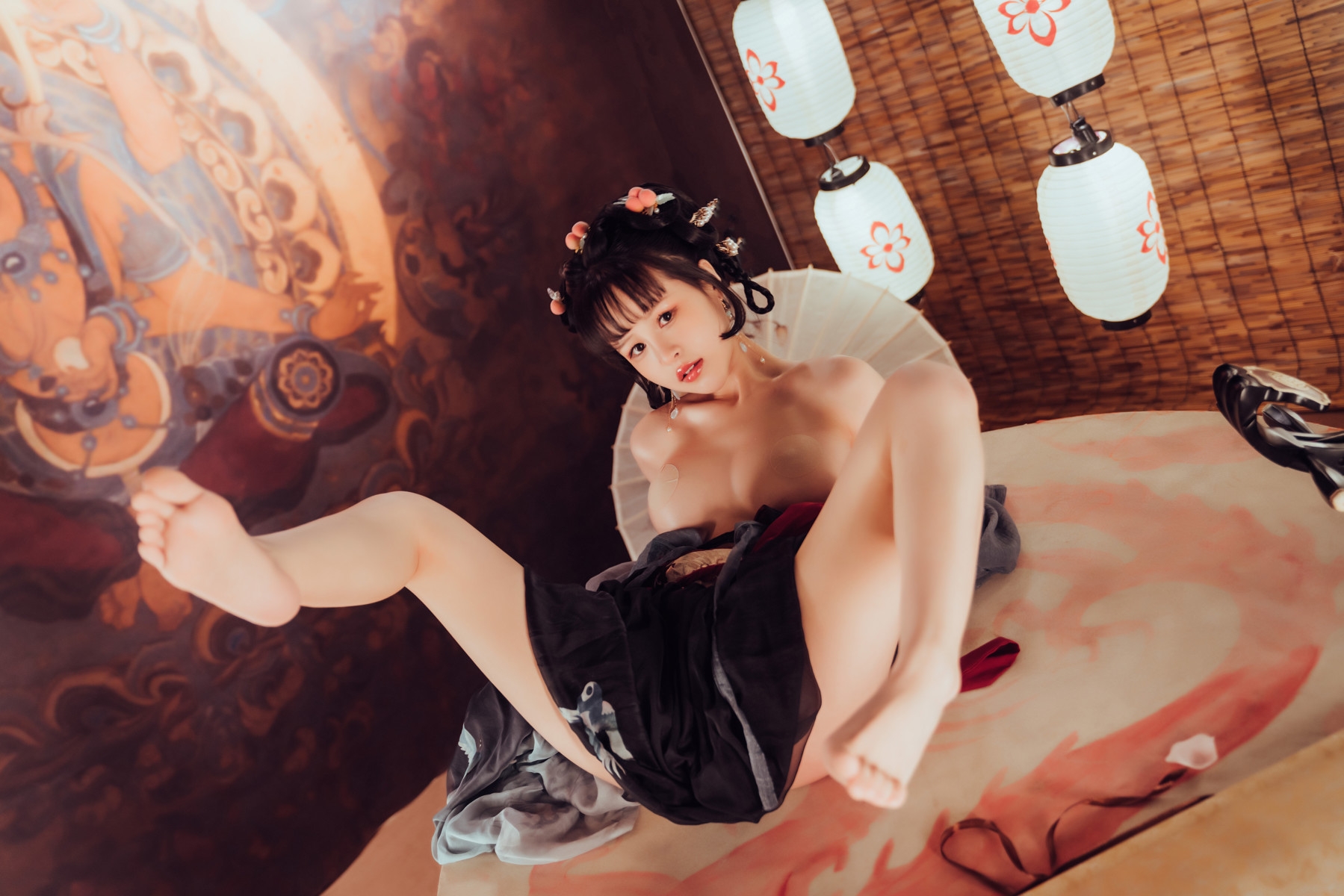 Cosplay-晕崽Zz-小琵琶精-Set01-03-05