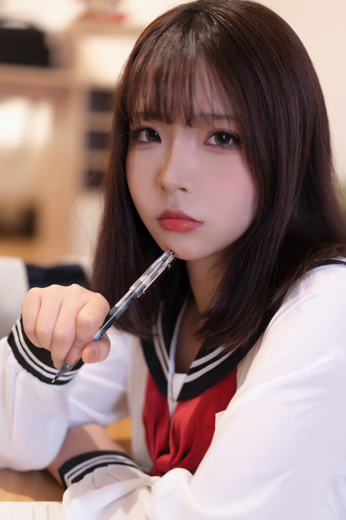 Cosplay-Yuuhui玉汇-约会我的女学生-Set01-11-20