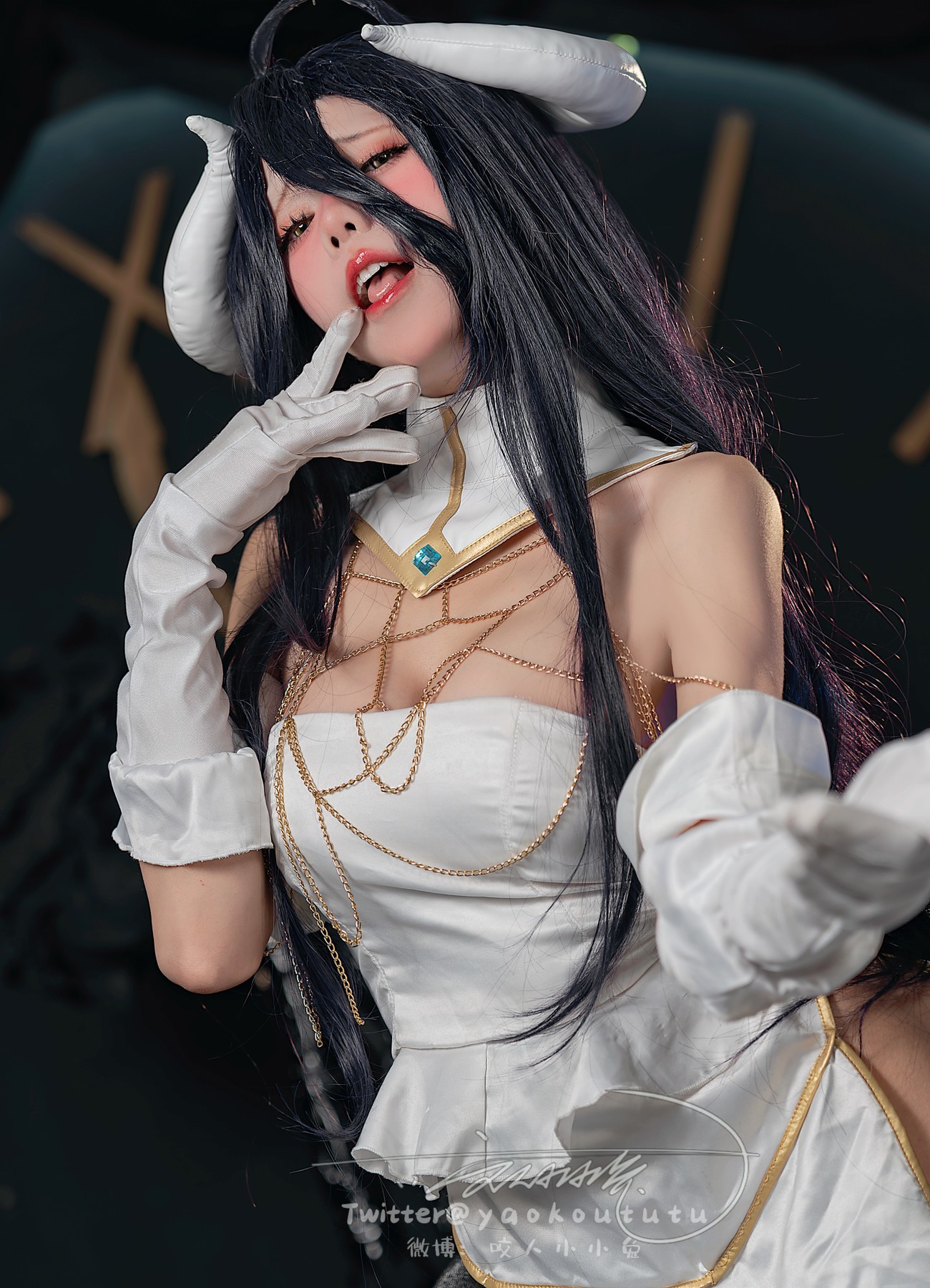 Cosplay-黏黏团子兔-魅魔之耻-雅儿贝德-038-Tell-Me-09-07