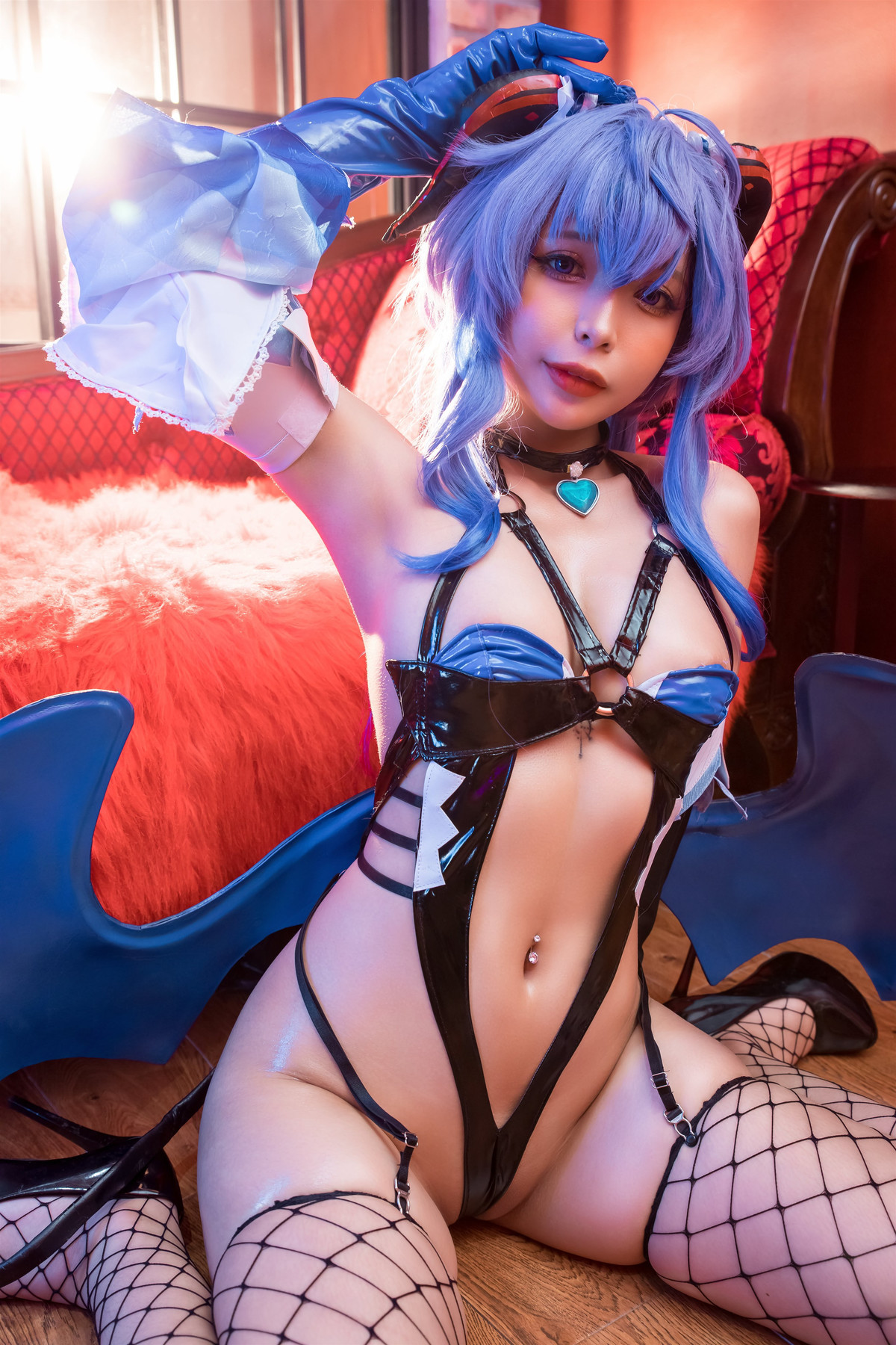Cosplay-UmekoJ-Ganyu-Succubus-Set01-01-08