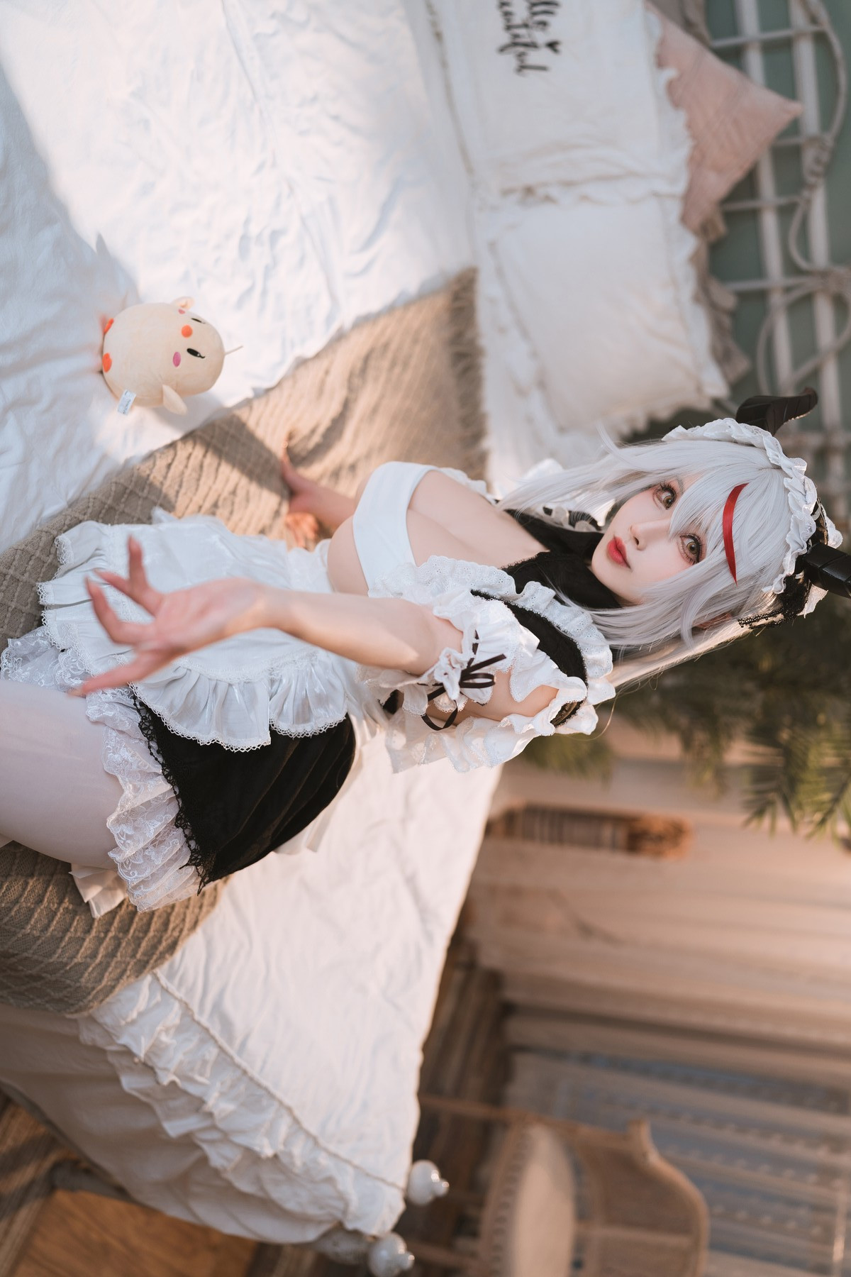 Cosplay-rioko凉凉子-妄想航线-港区的龙女仆-09-21