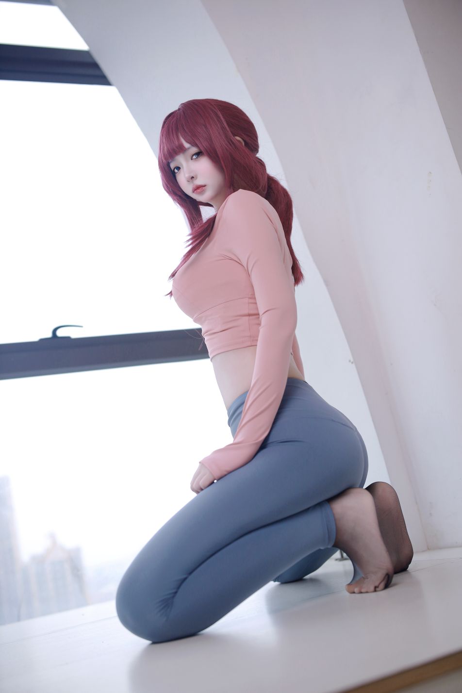 疯猫ss---瑜伽服卡芙卡-08-04