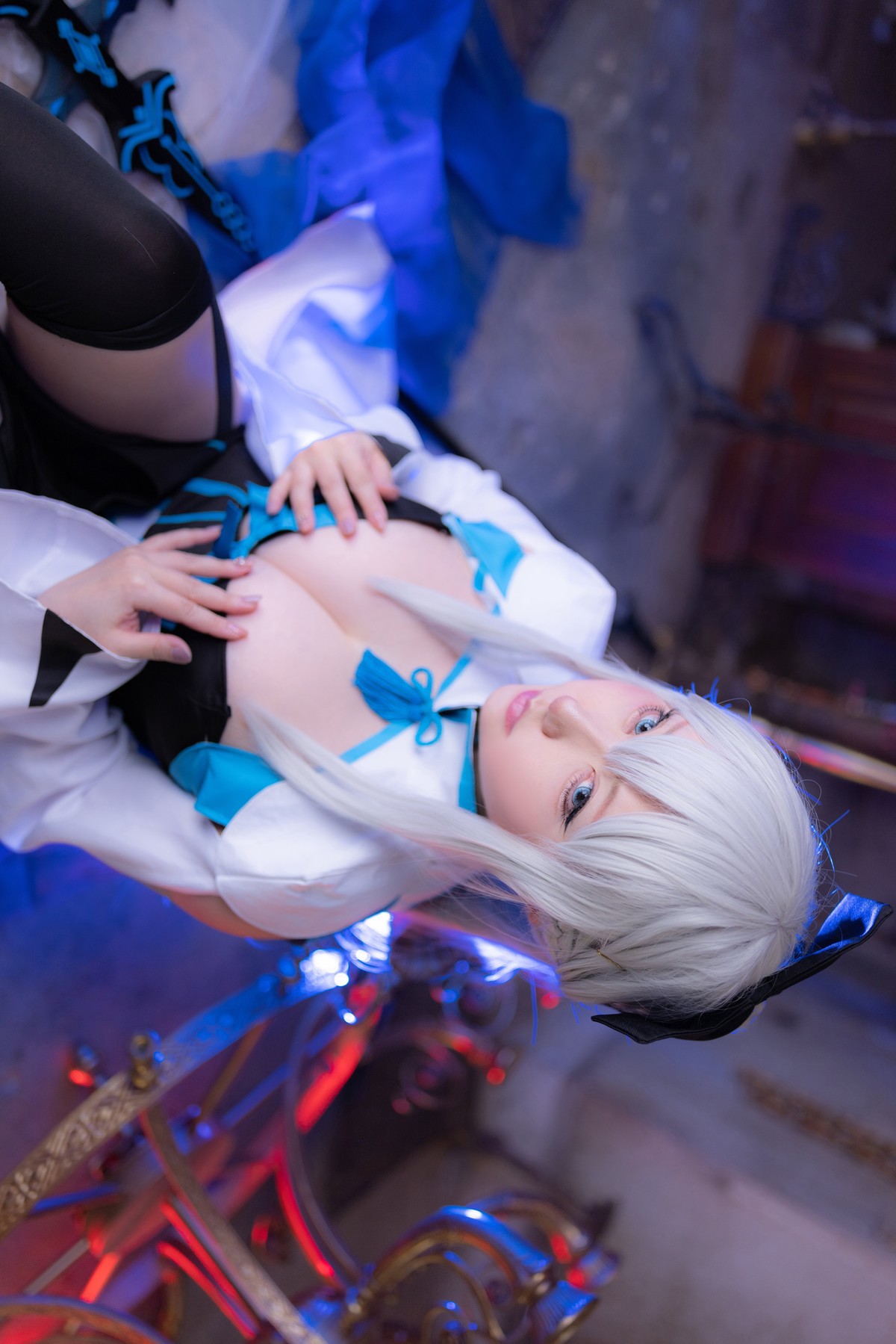Cosplay-SAKUサク-Morgan-le-Fay-Set01-08-27