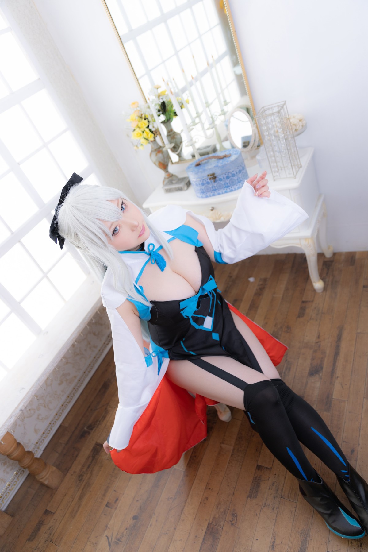 Cosplay-SAKUサク-Morgan-le-Fay-Set03-03-08
