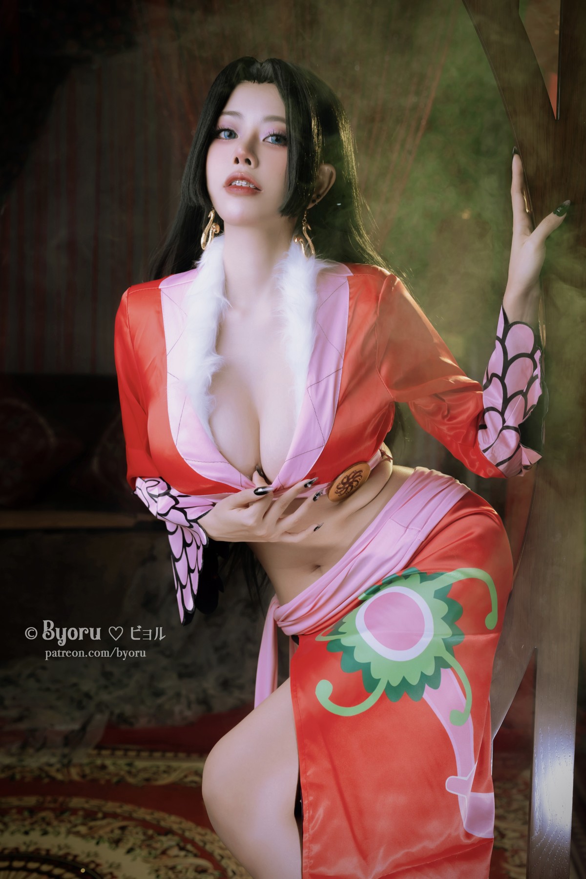 Cosplay-萝莉Byoru-Boa-Hancock-ボアハンコック-01-19