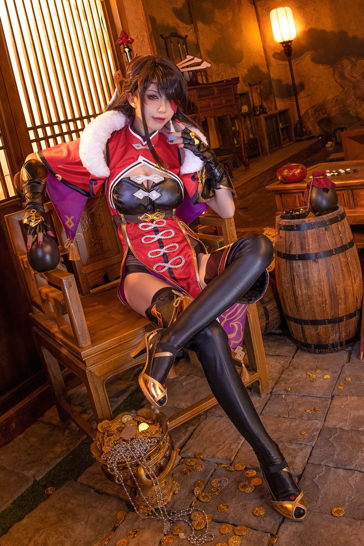 Cosplay-水淼Aqua-北斗凝光-Set01-02-06