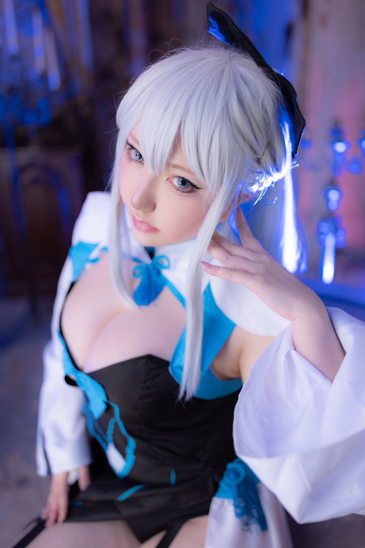 Cosplay-SAKUサク-Morgan-le-Fay-Set01-08-27