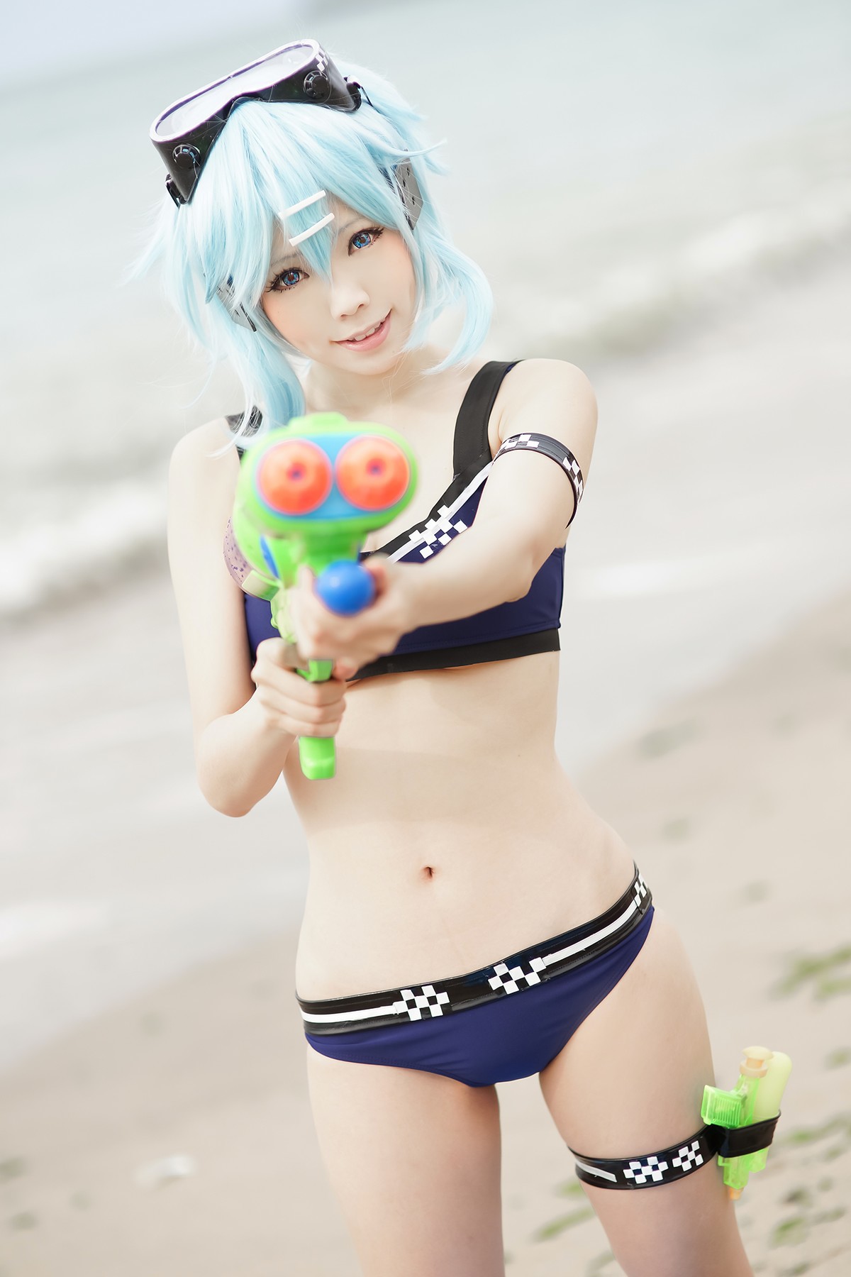 Cosplay-ElyEE子-诗乃海边-12-23