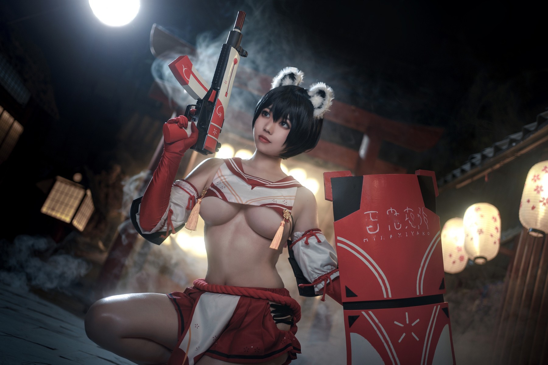 Ganlory-啊日日-Cosplay-春日ツバキ-Kasuga-Tsubaki-08-31