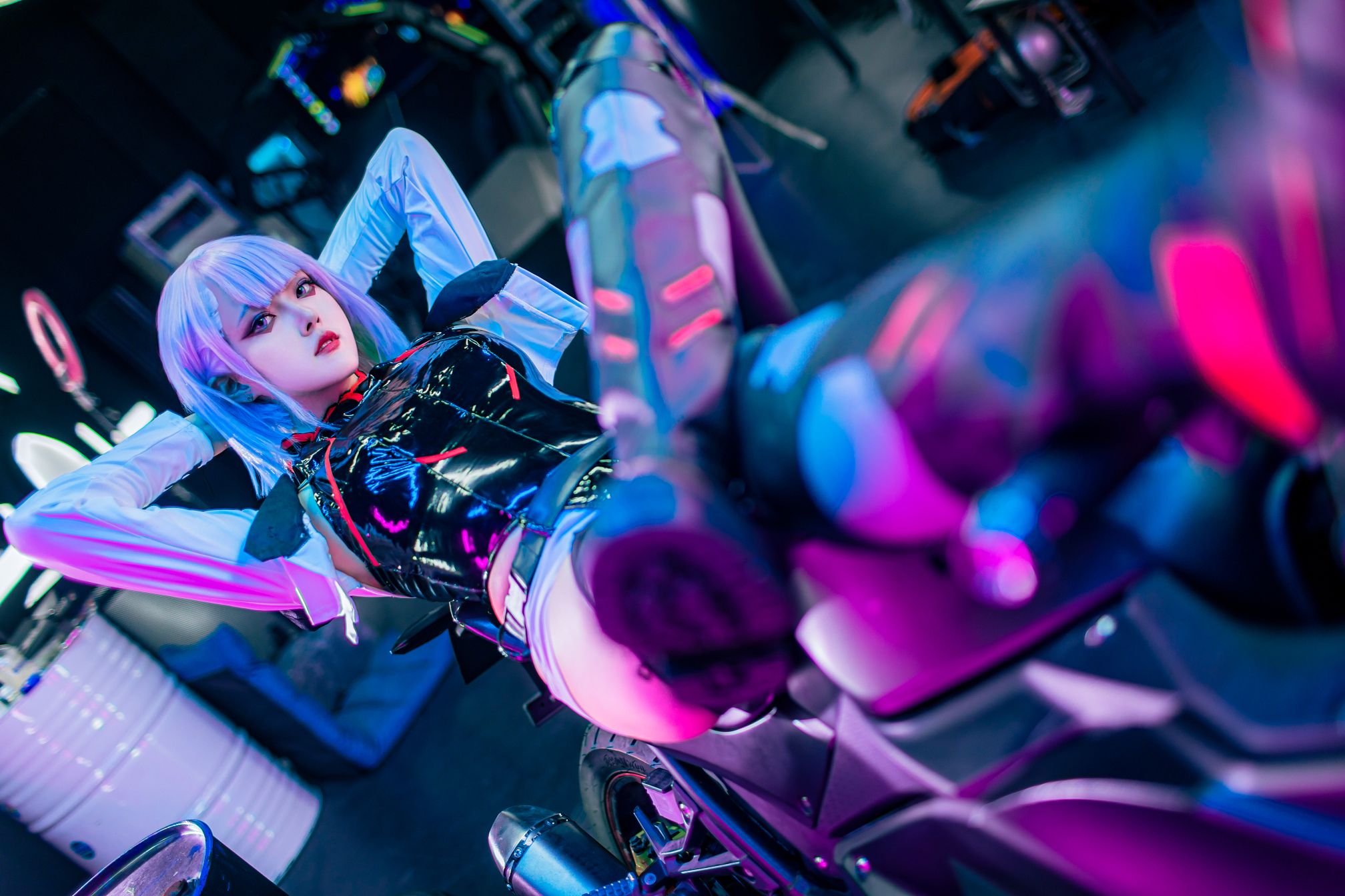 Natsuko夏夏子---赛博朋克边缘行者Lucy-07-27