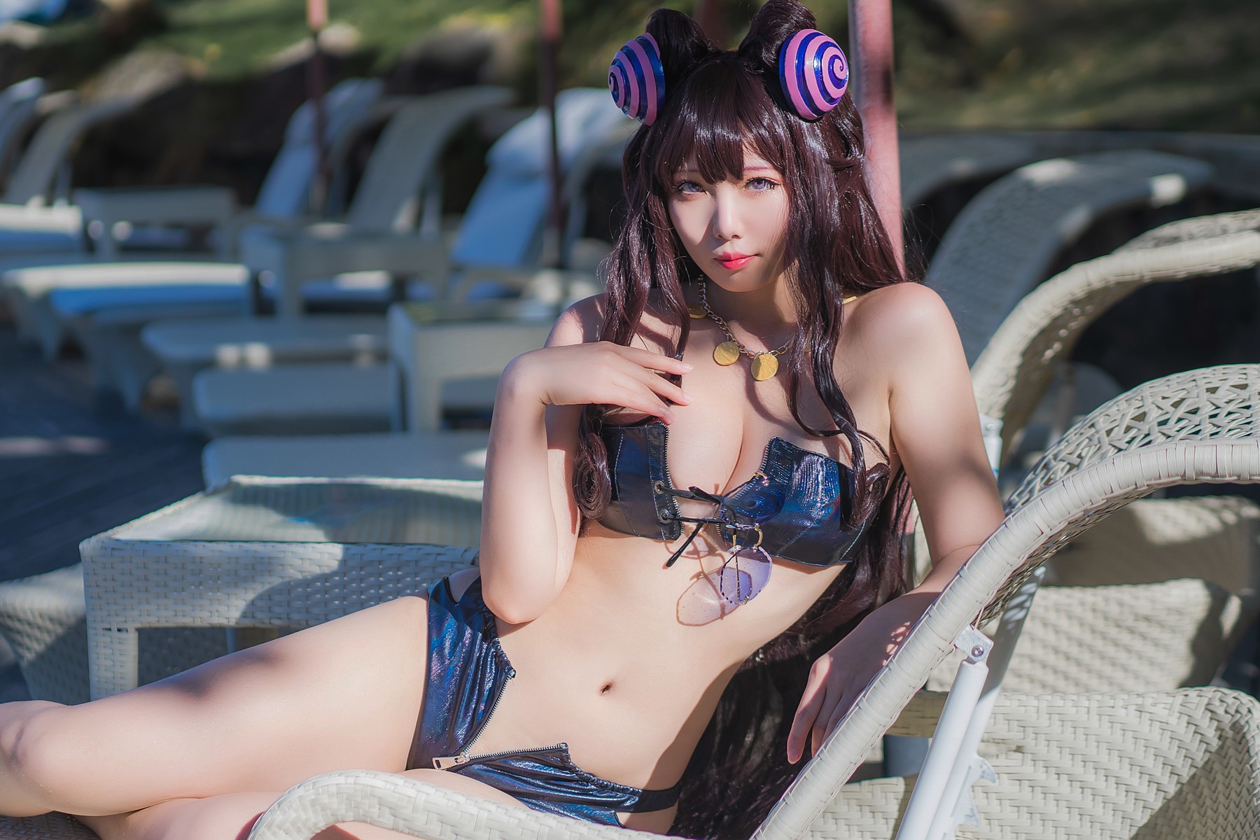 Cosplay-墨玉-紫式部泳装-09-27