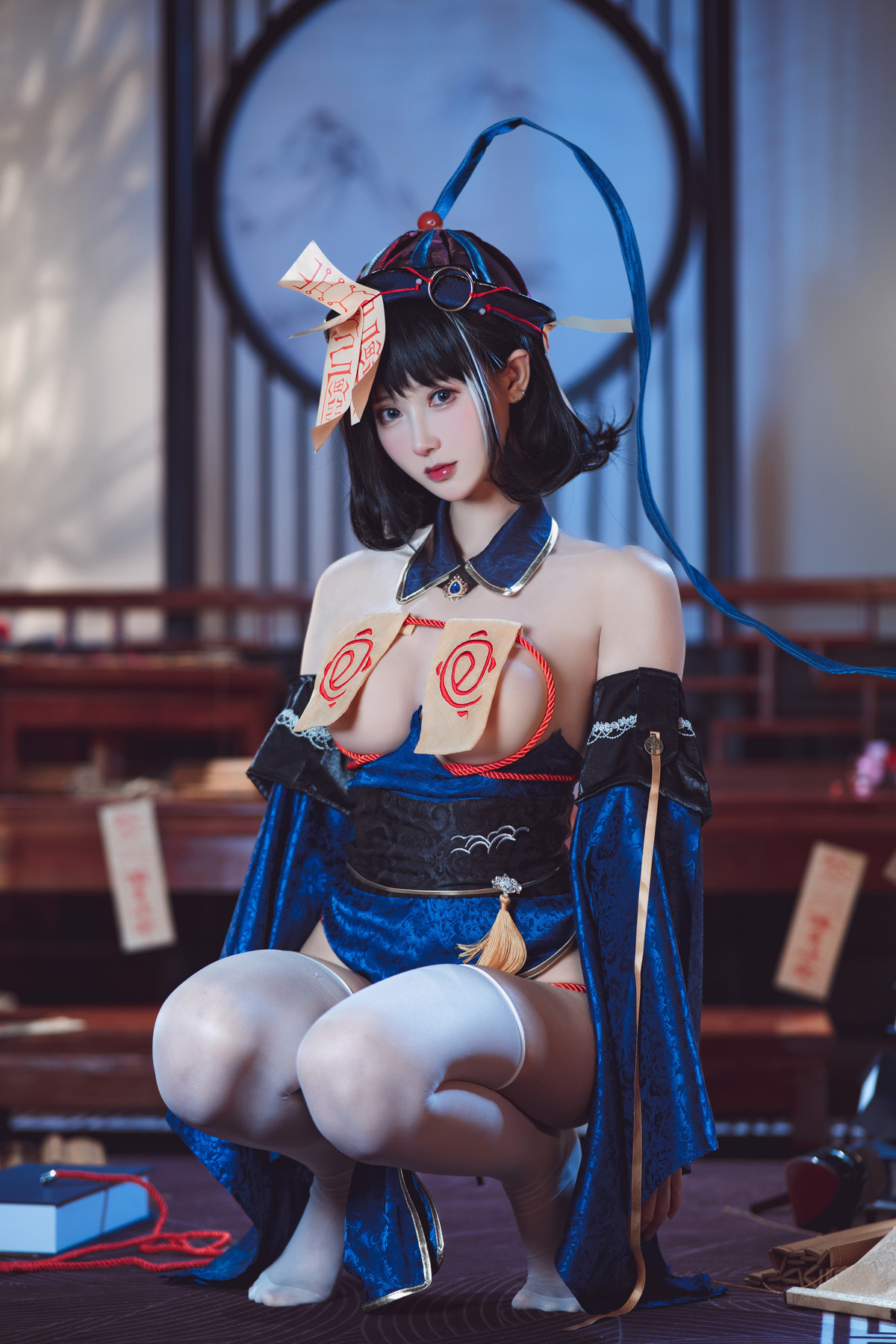 Cosplay-羽生三未-华甲欢庆僵尸三未全-10-22