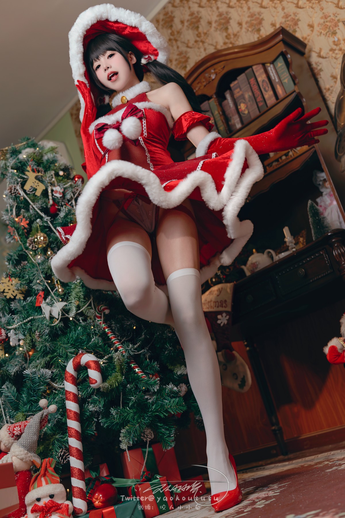 Cosplay-黏黏团子兔-魔女圣诞夜-Christmas-Eve-Set01-12-22