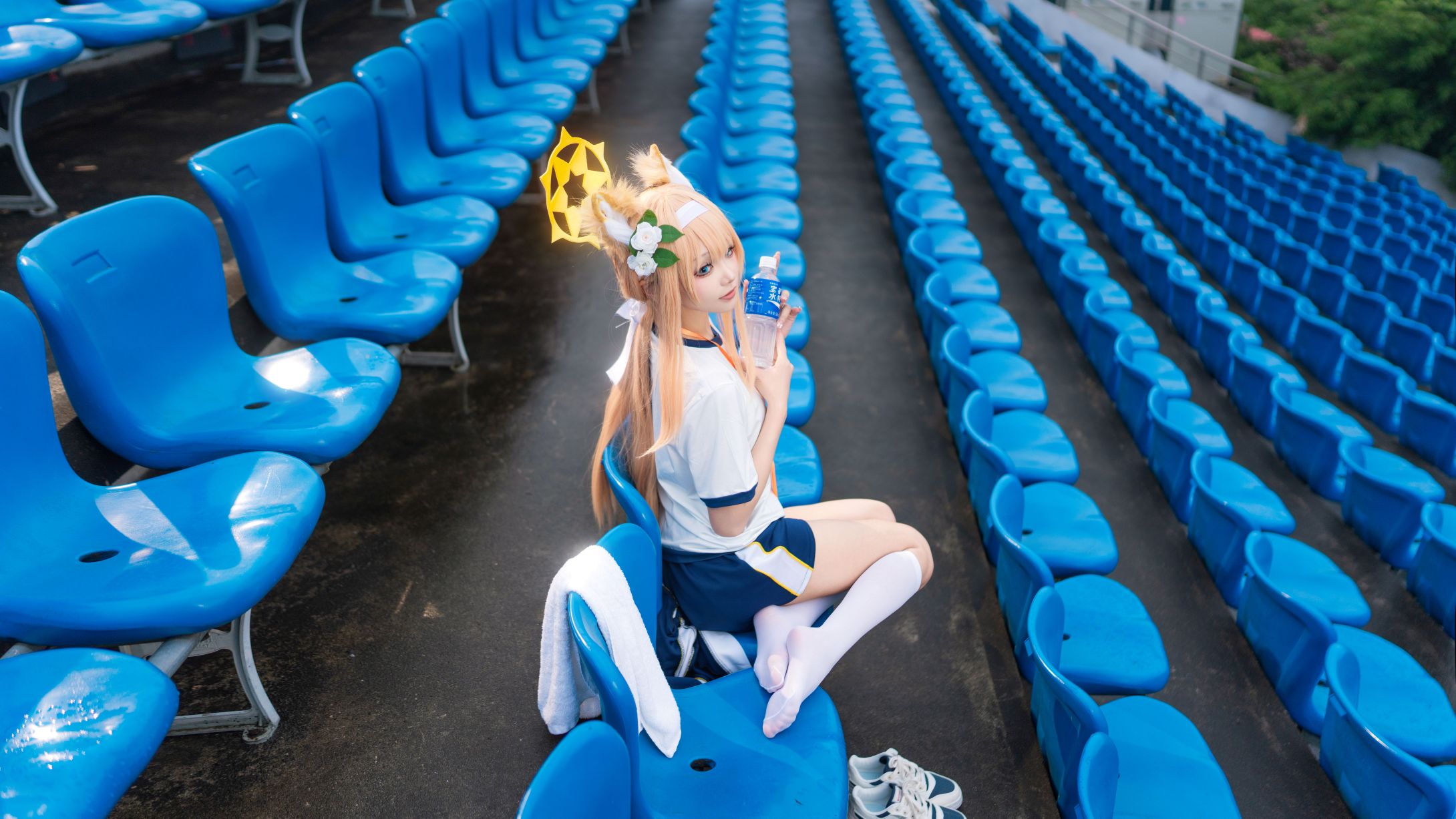 艾西Aiwest-碧蓝档案伊落玛丽-修女-睡衣-体操服-08-31