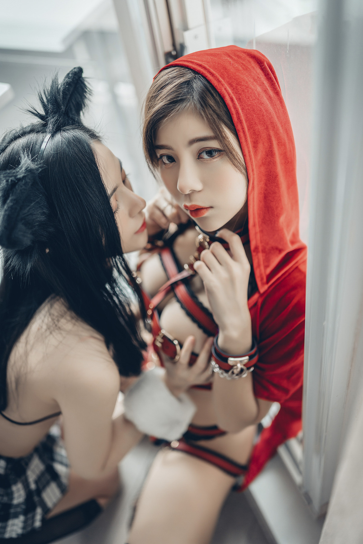 三位女神全裸合體-宅女辰辰與她的兩隻貓咪飄飄-妍妍的性生活-Set01-08-26