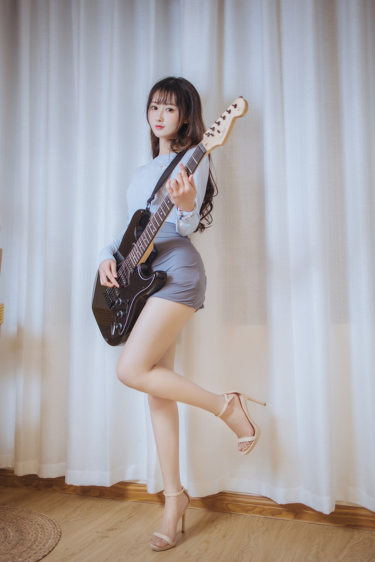 Cosplay-羽生三未-吉他妹妹-05-01