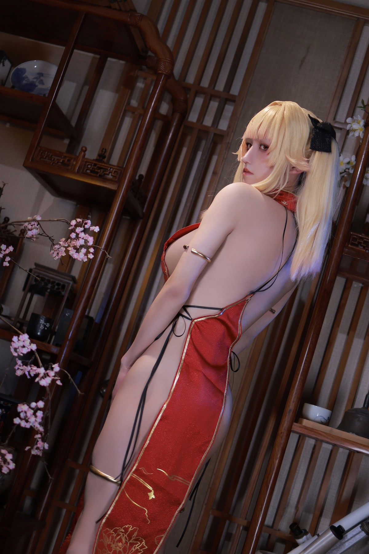 Cosplay-桜满三时-萌姬联合-旗袍-09-28