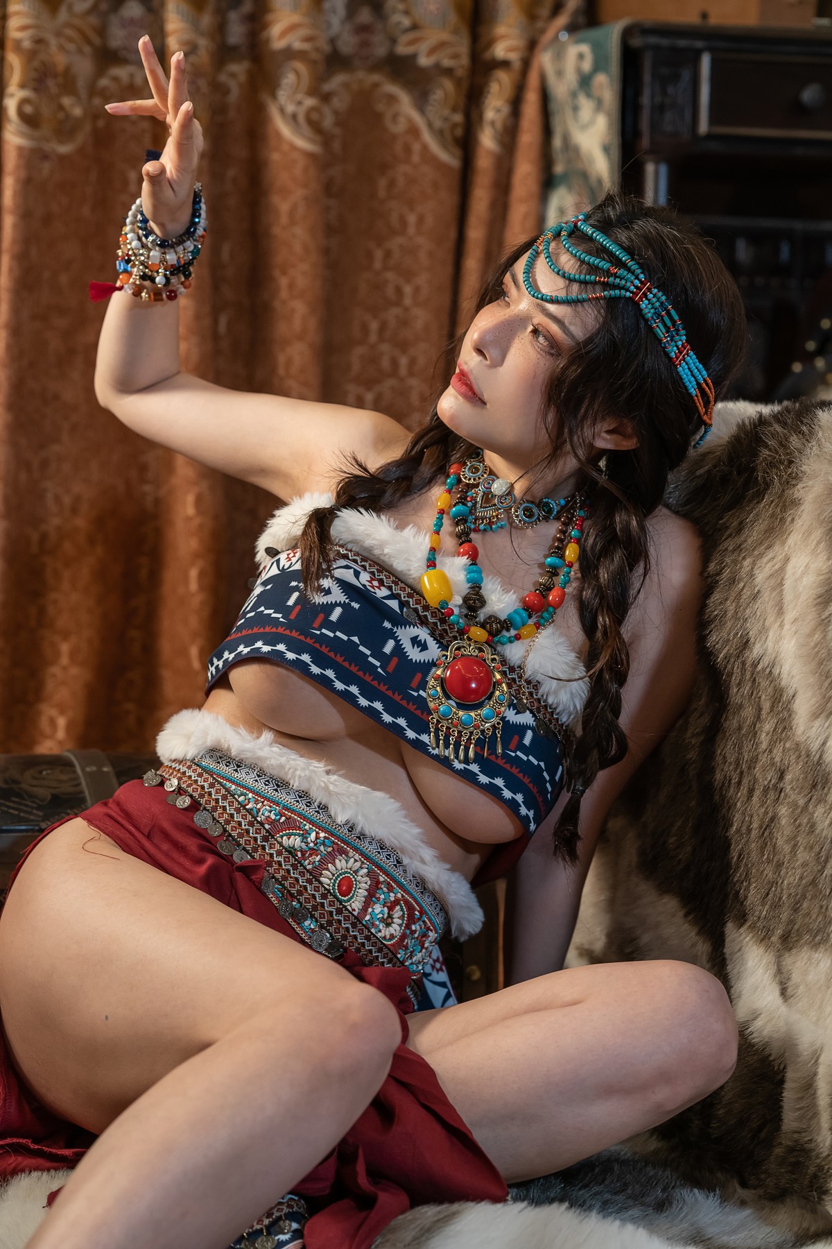 Cosplay-夏小秋秋秋-雀斑少女-10-23