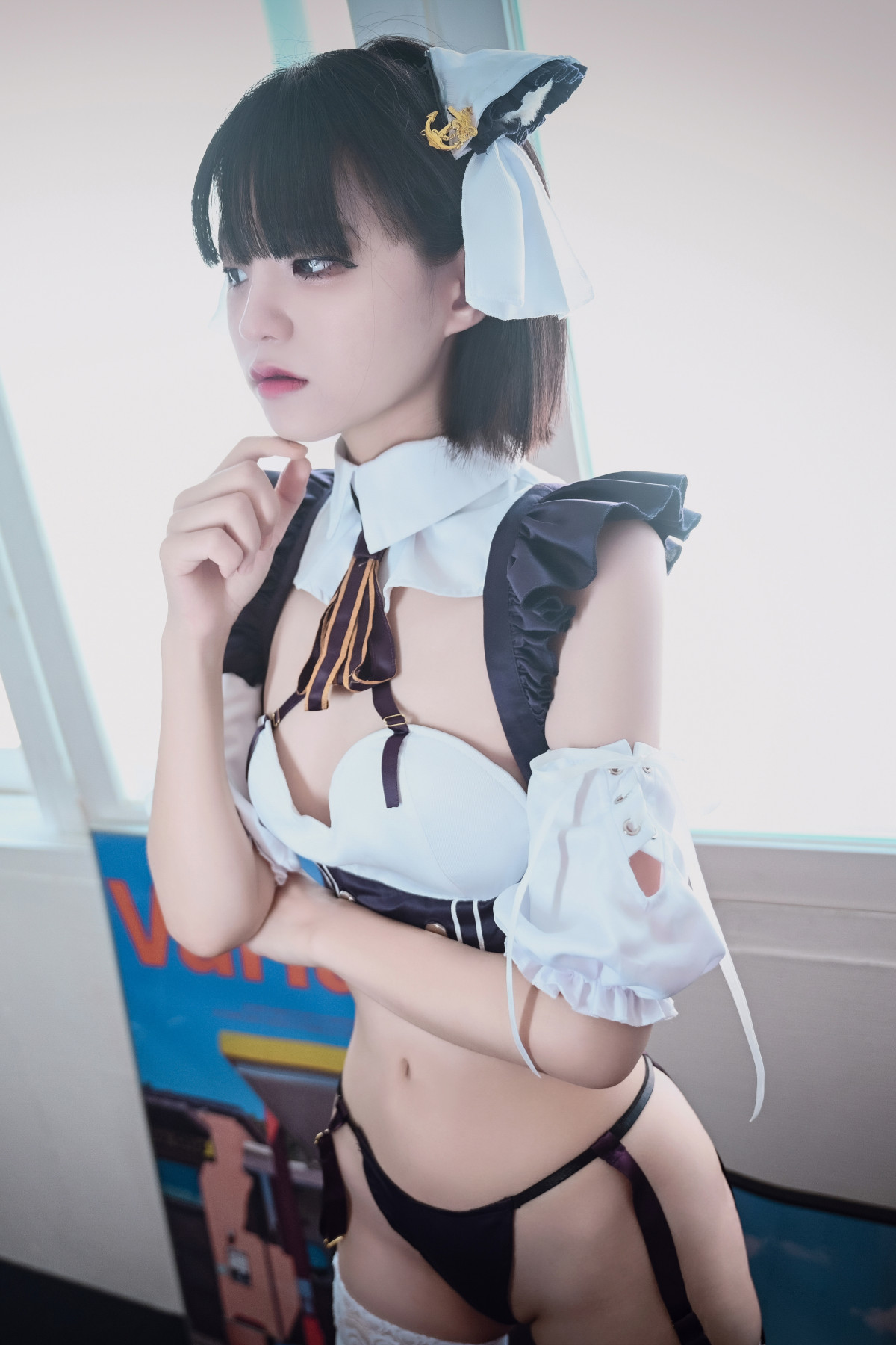 Jeong-Jenny-정제니-BLUECAKE-Maid-Cosplay-Set01-04-26