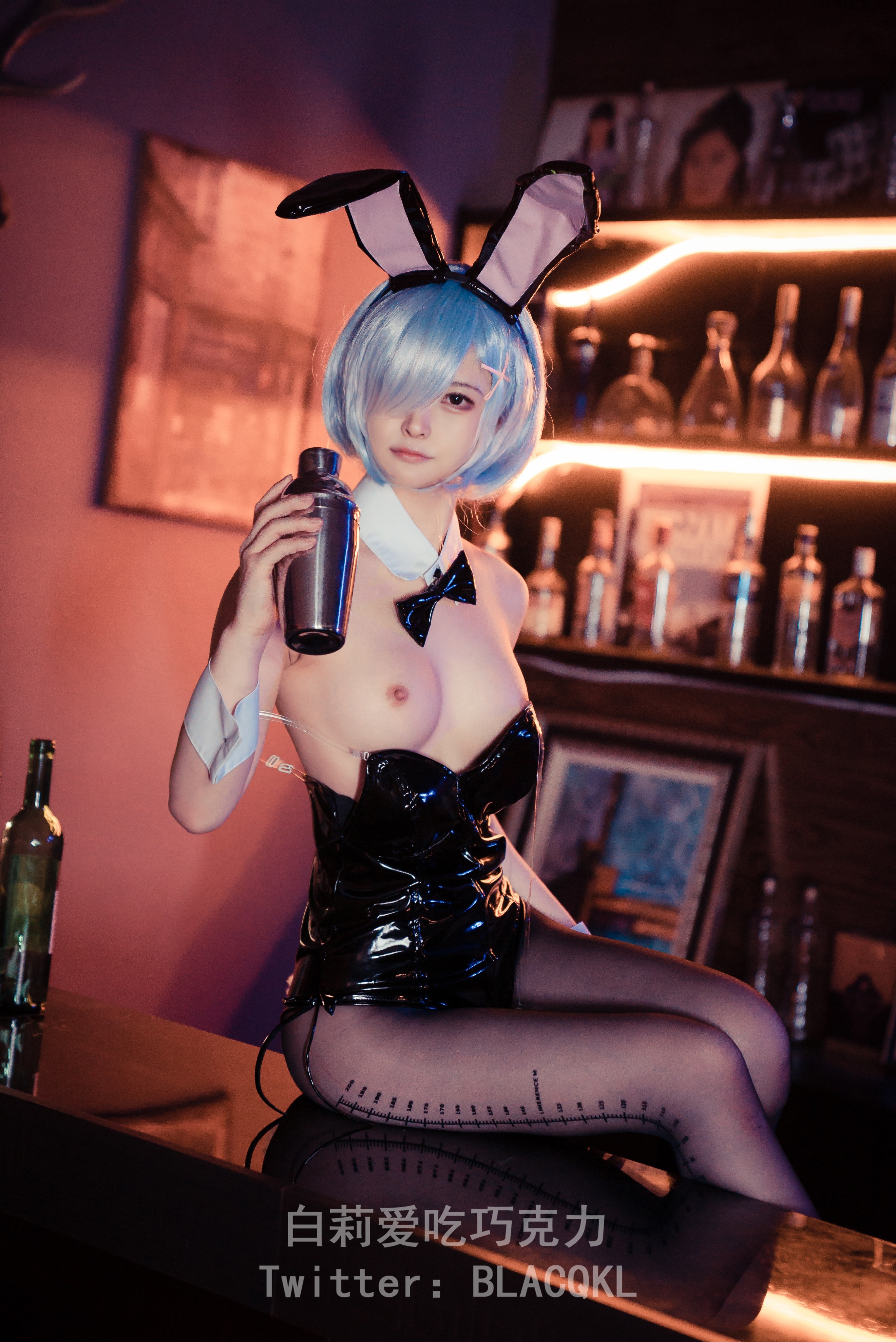 白莉爱吃巧克力---雷姆-兔女郎-11-24
