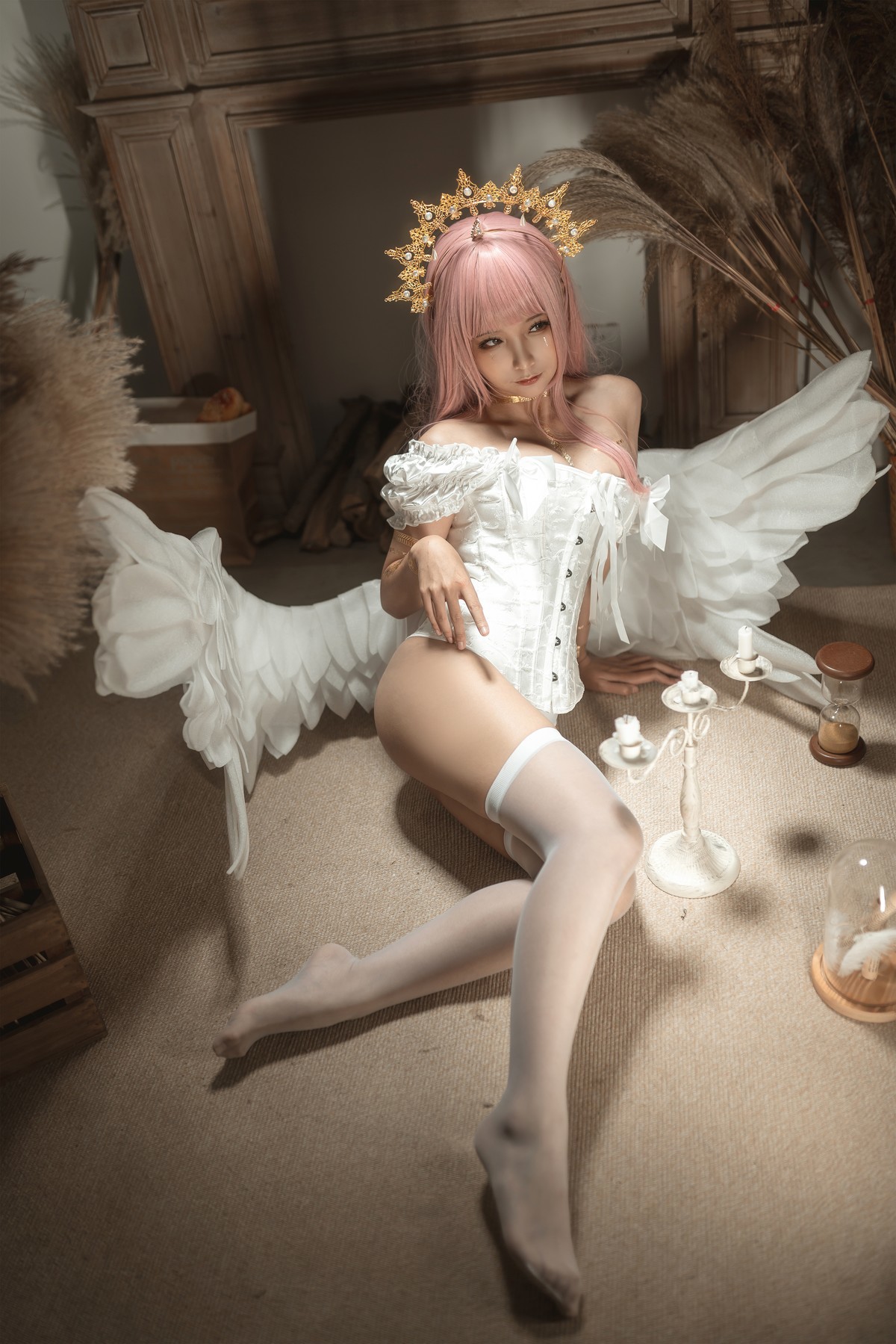 Cosplay-蠢沫沫Chunmomo-沫沫真爱版-天使本-圣天使-11-17