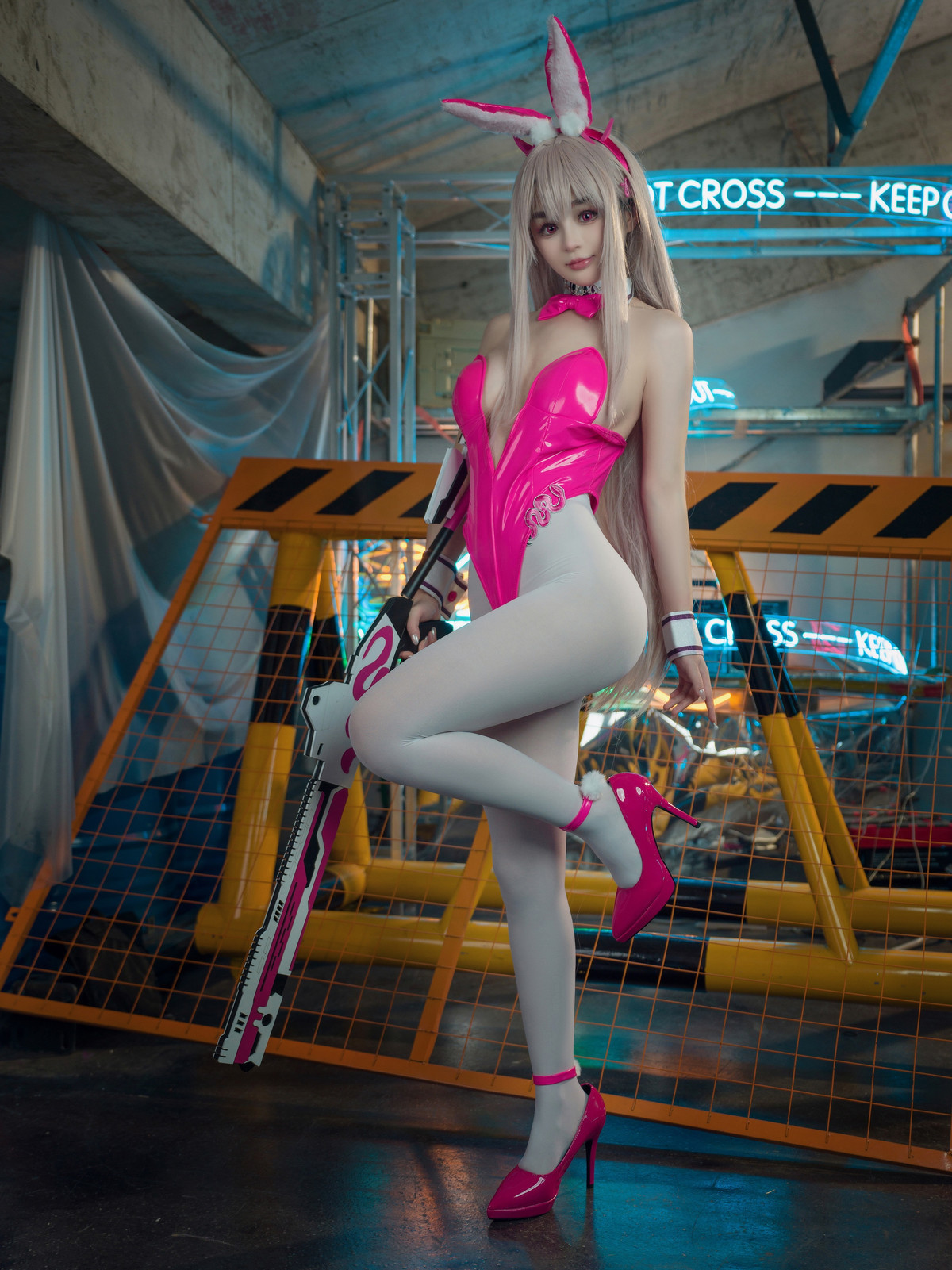 Cosplay-桜井宁宁-Viper-Bunny-毒蛇兔女郎-03-23