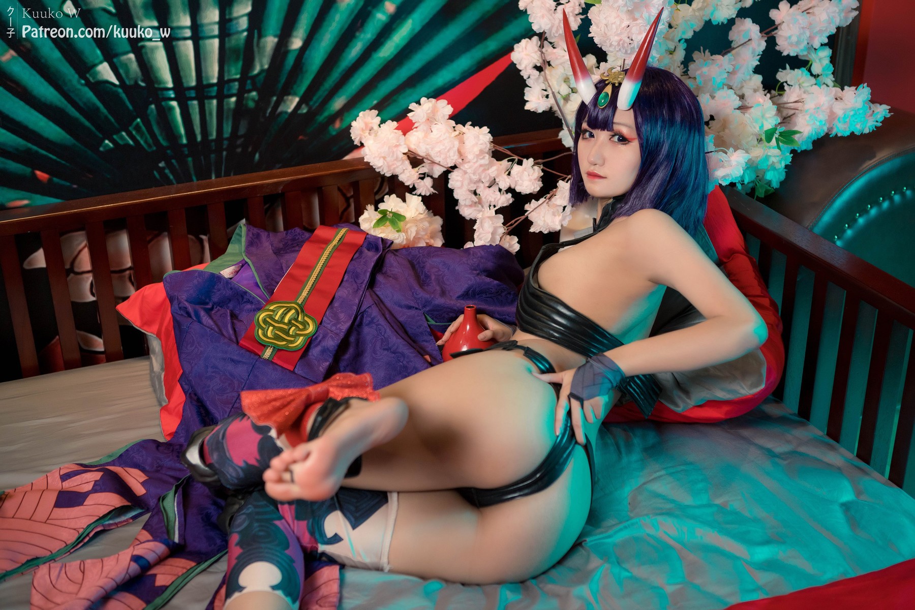 Cosplay-KuukoW-クー子-Shuten-Douji-03-07