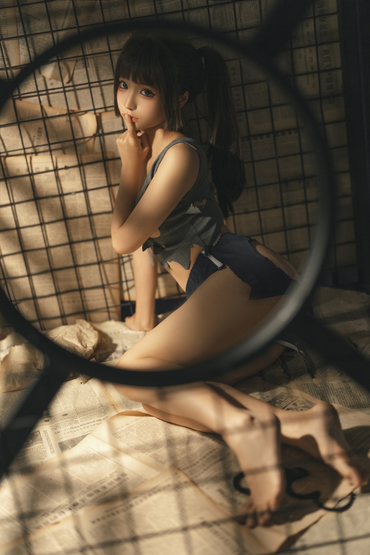 蠢沫沫-Cosplay-审讯-Trial-12-01