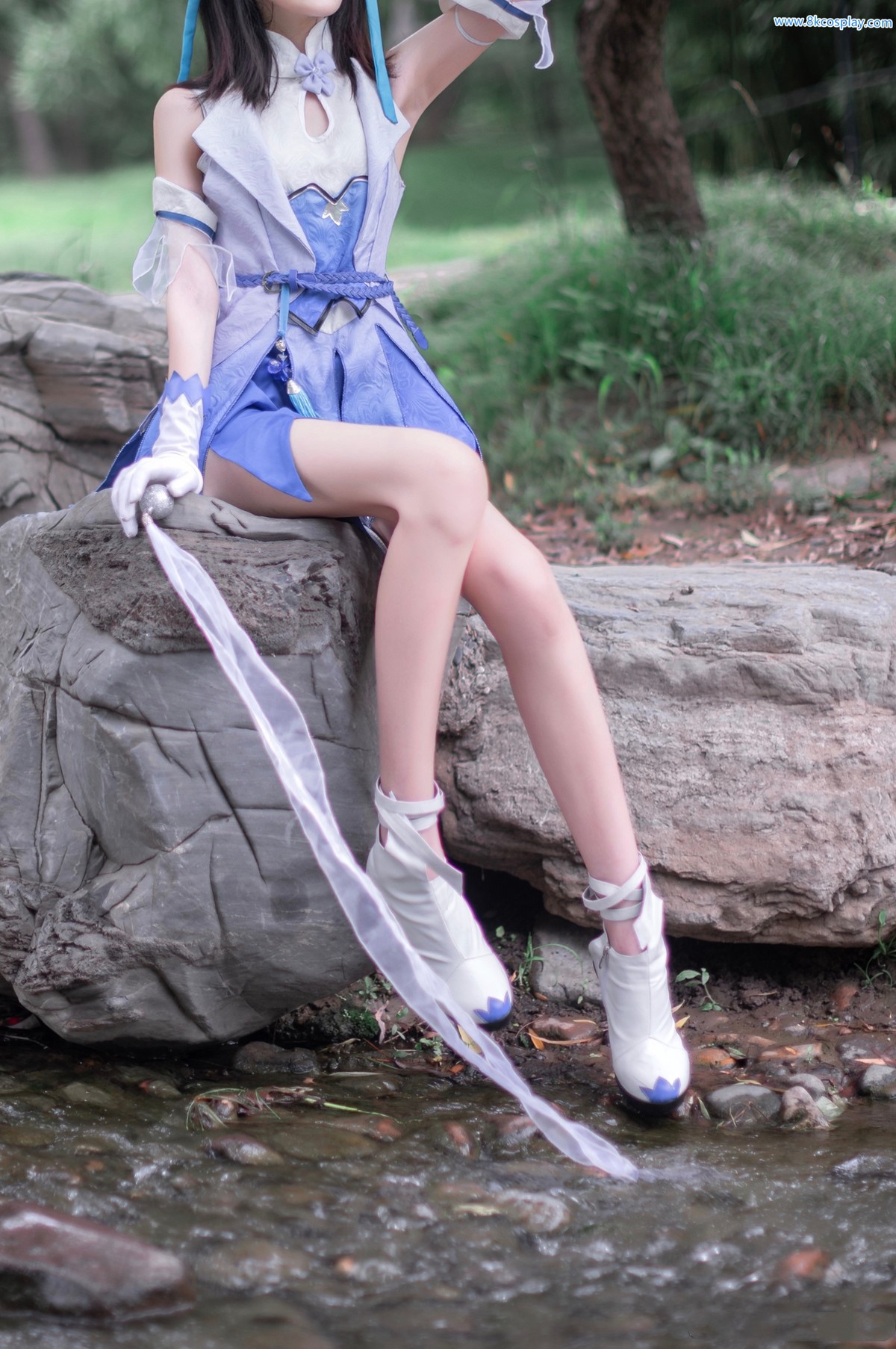 南桃Momoko-Cosplay-王者荣耀瑶第四部-02-06