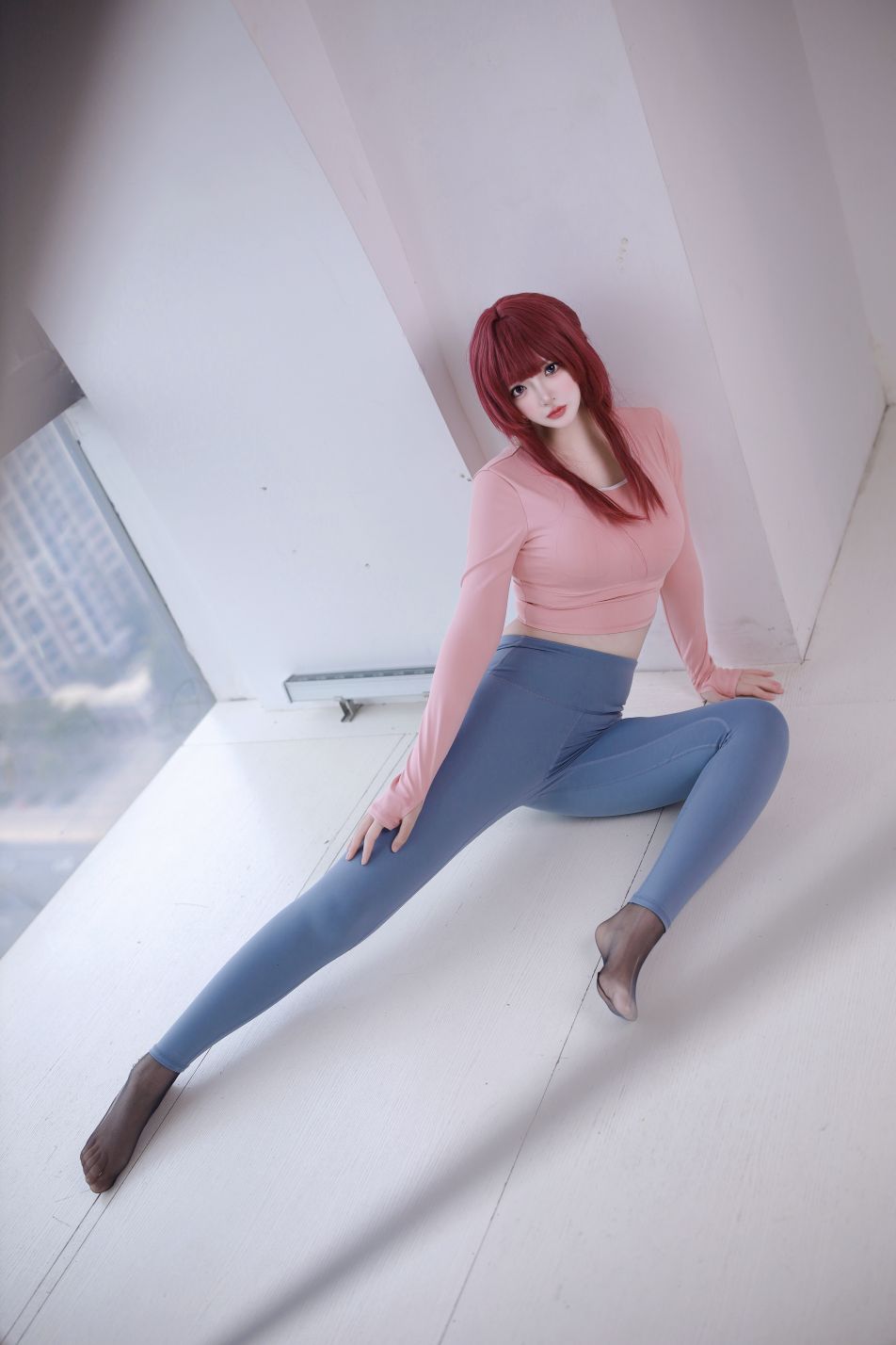 疯猫ss---瑜伽服卡芙卡-08-04