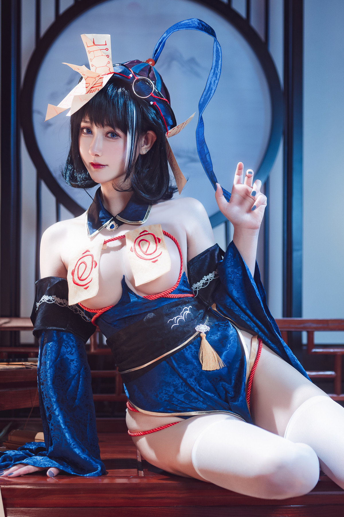 Cosplay-羽生三未-华甲欢庆僵尸三未全-10-22