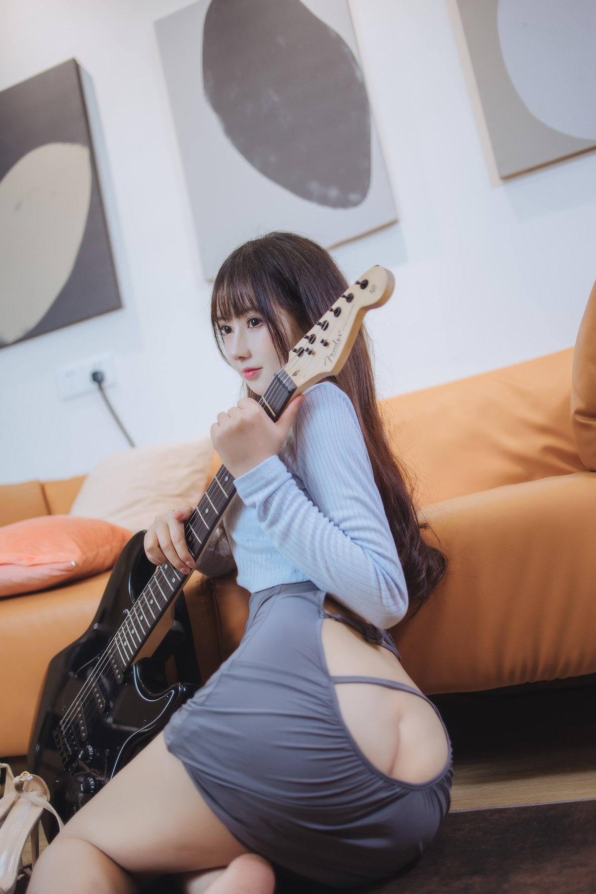 Cosplay-羽生三未-吉他妹妹-05-01