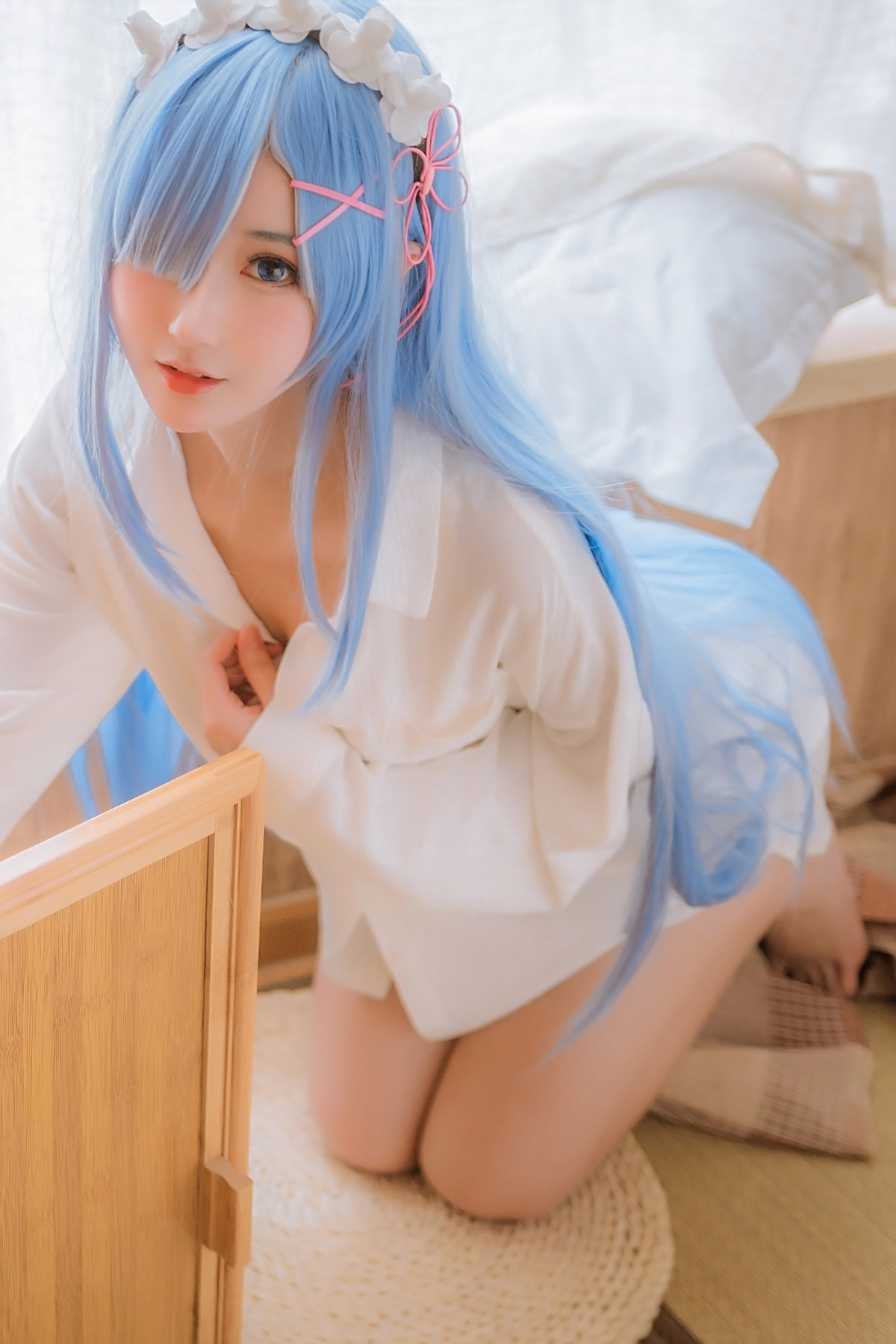 Cosplay-羽生三未图集-蕾姆-10-26