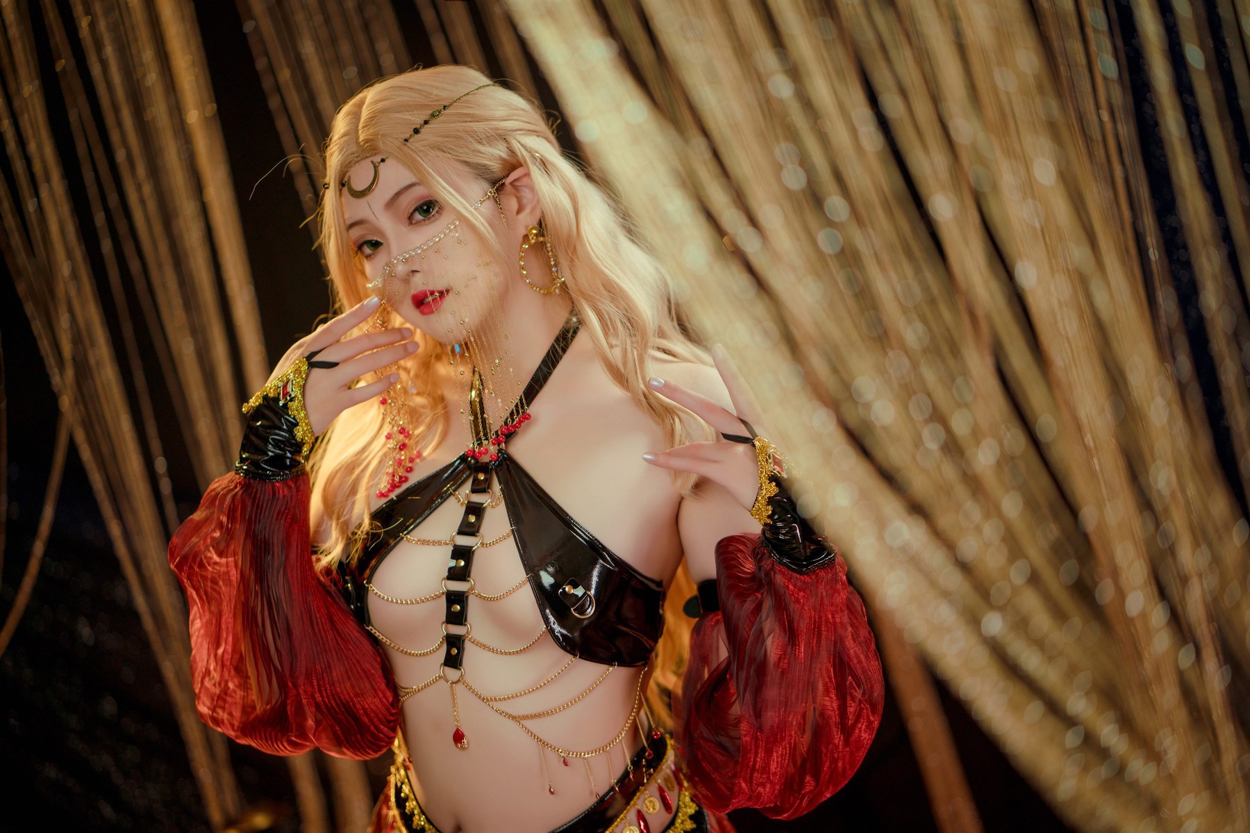 Cosplay-Natsuko夏夏子-舞娘-09-01