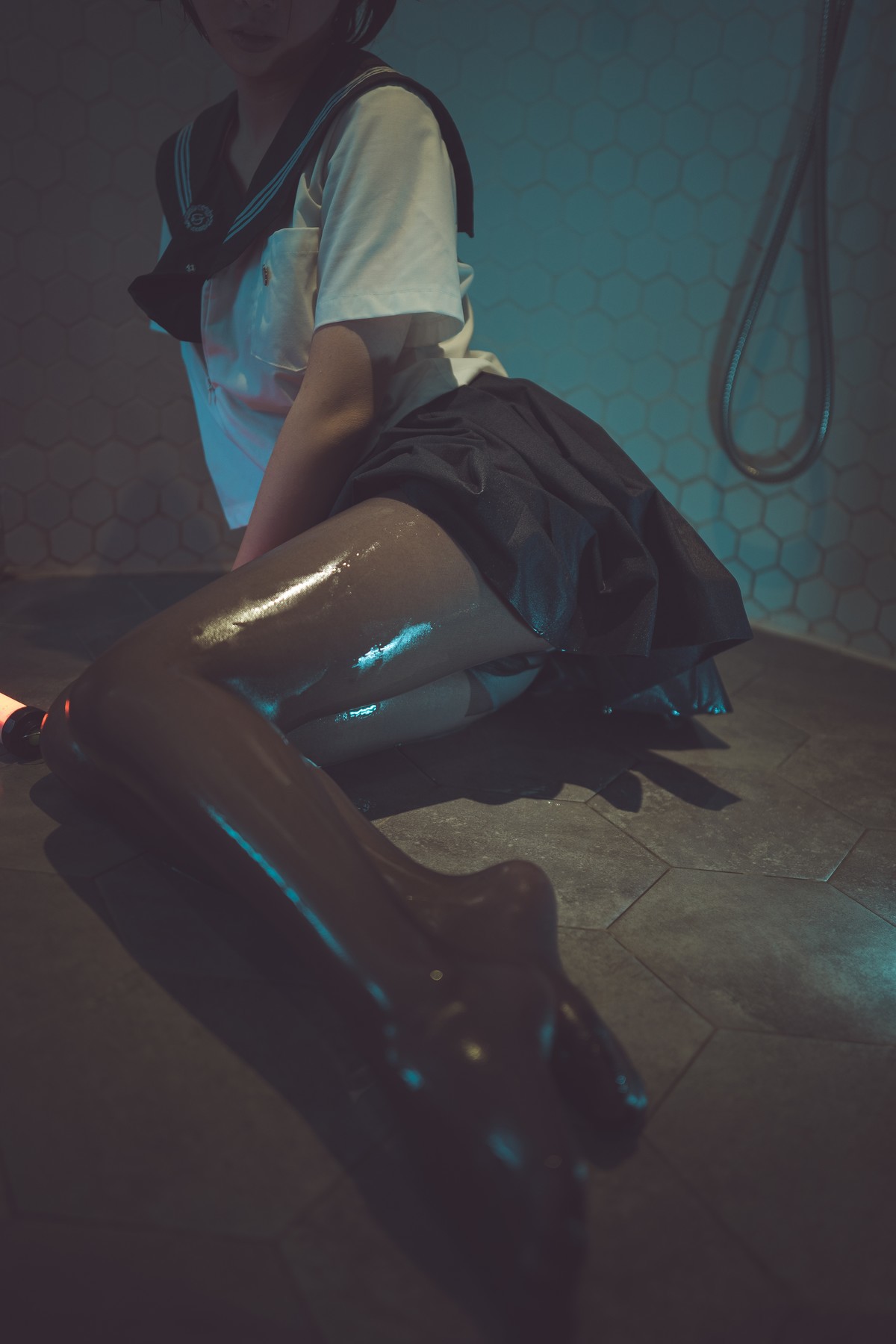 Cosplay-面饼仙儿-面饼兔耳jk-08-10