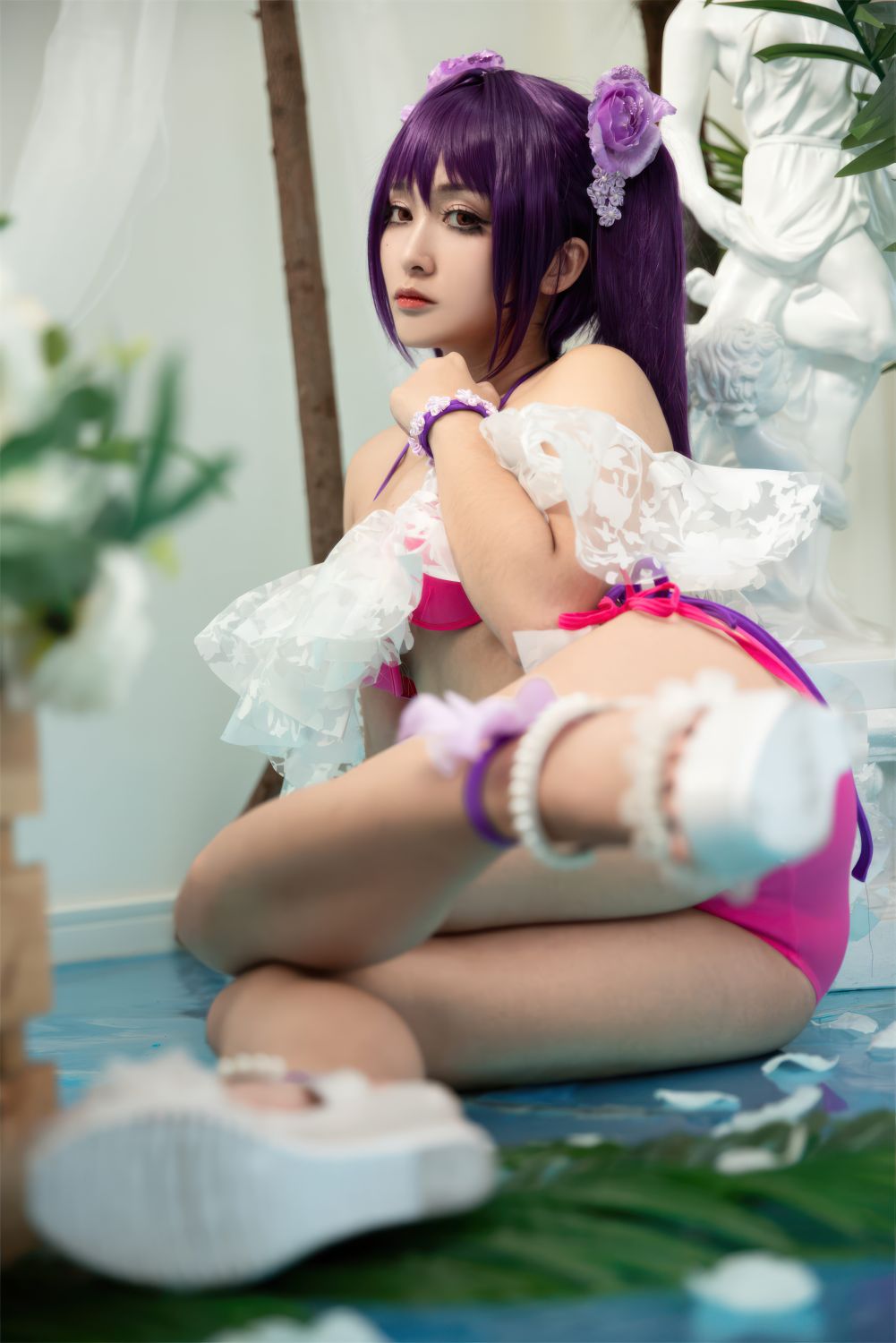 洛璃LoLiSAMA---斯卡蒂泳装-05-18