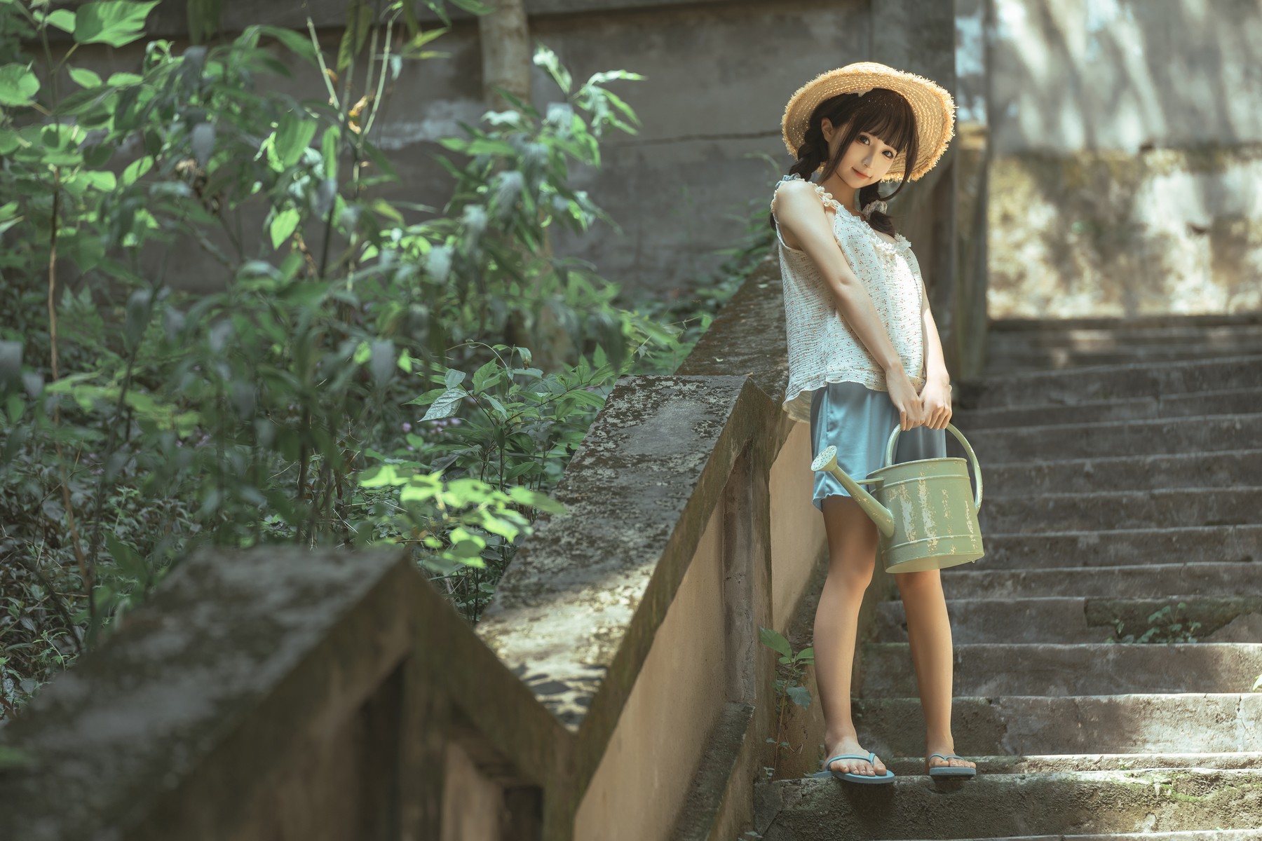 Cosplay-蠢沫沫Chunmomo-乡下妹妹-Set03-11-08