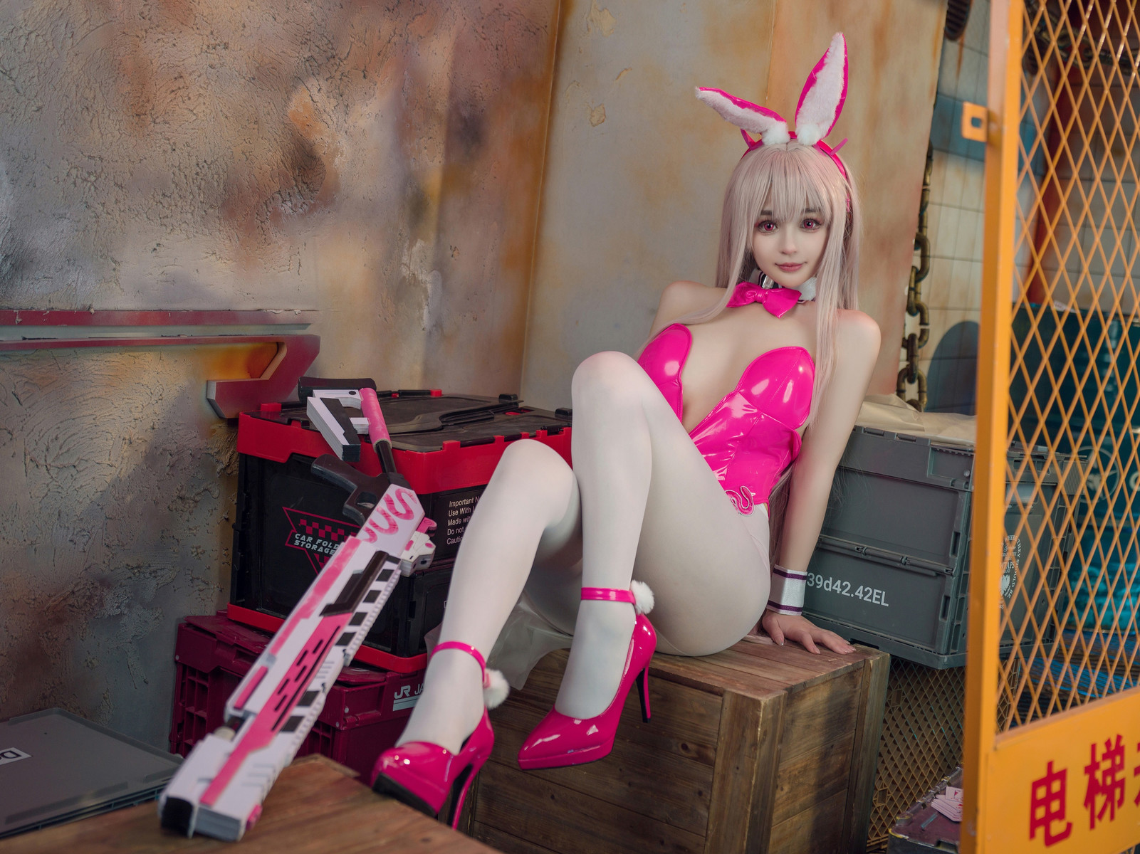 Cosplay-桜井宁宁-Viper-Bunny-毒蛇兔女郎-03-23