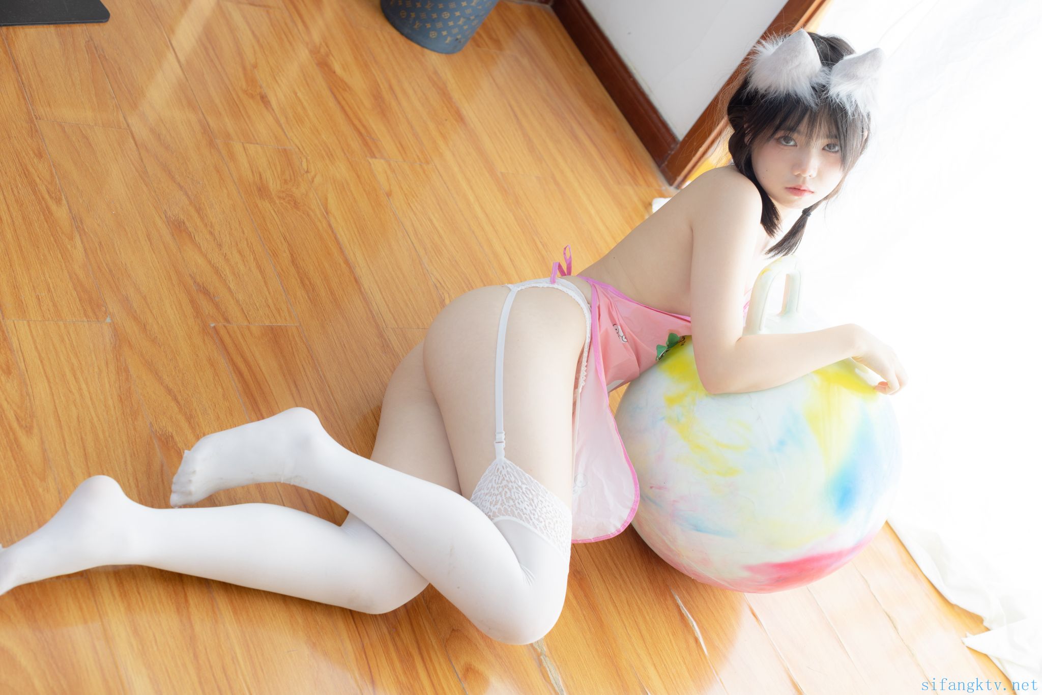 少女秩序---小鱼---粉色肚兜-92P1V-199G-01-12