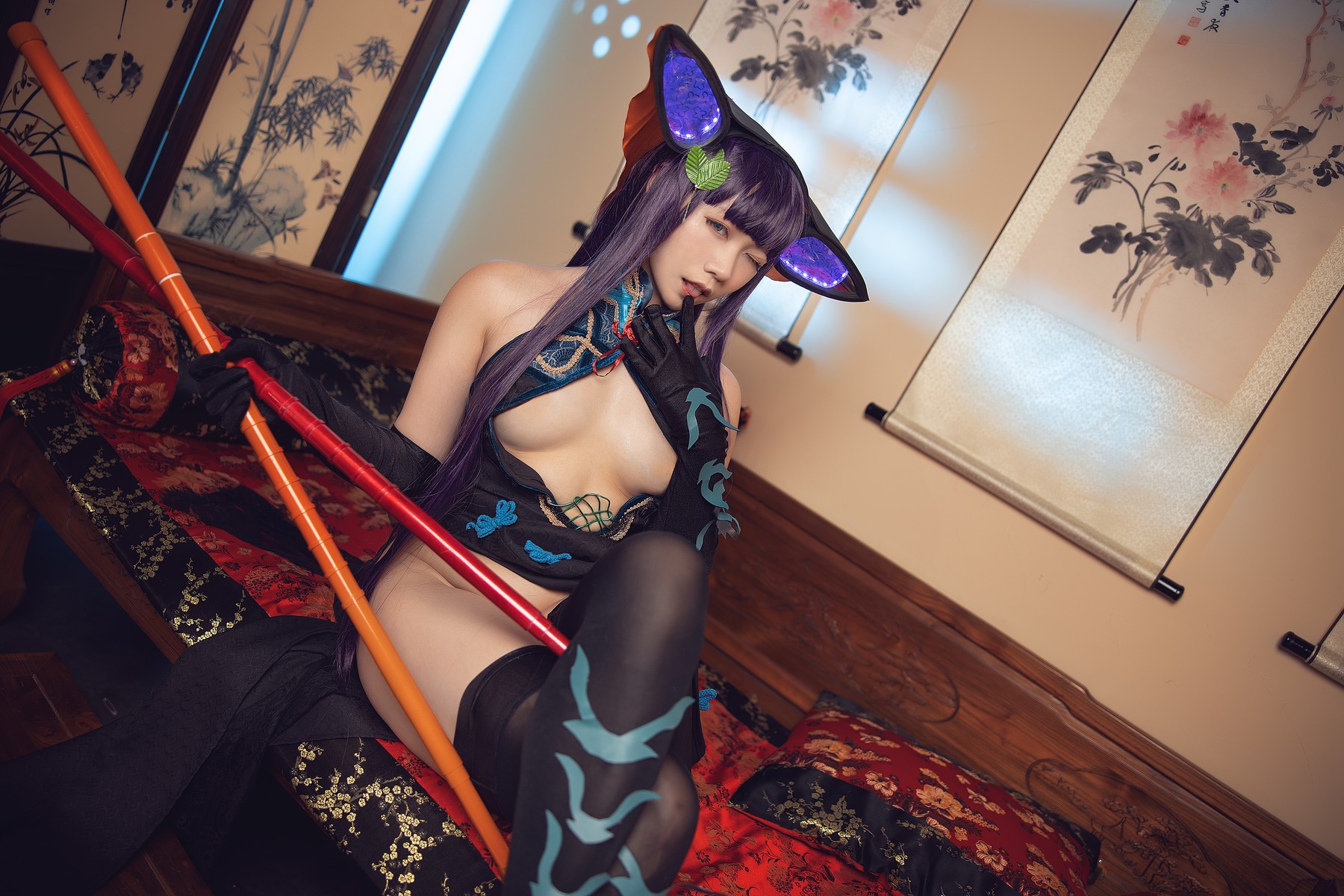 Cosplay-麻花麻花酱-杨玉环满破二破-09-30